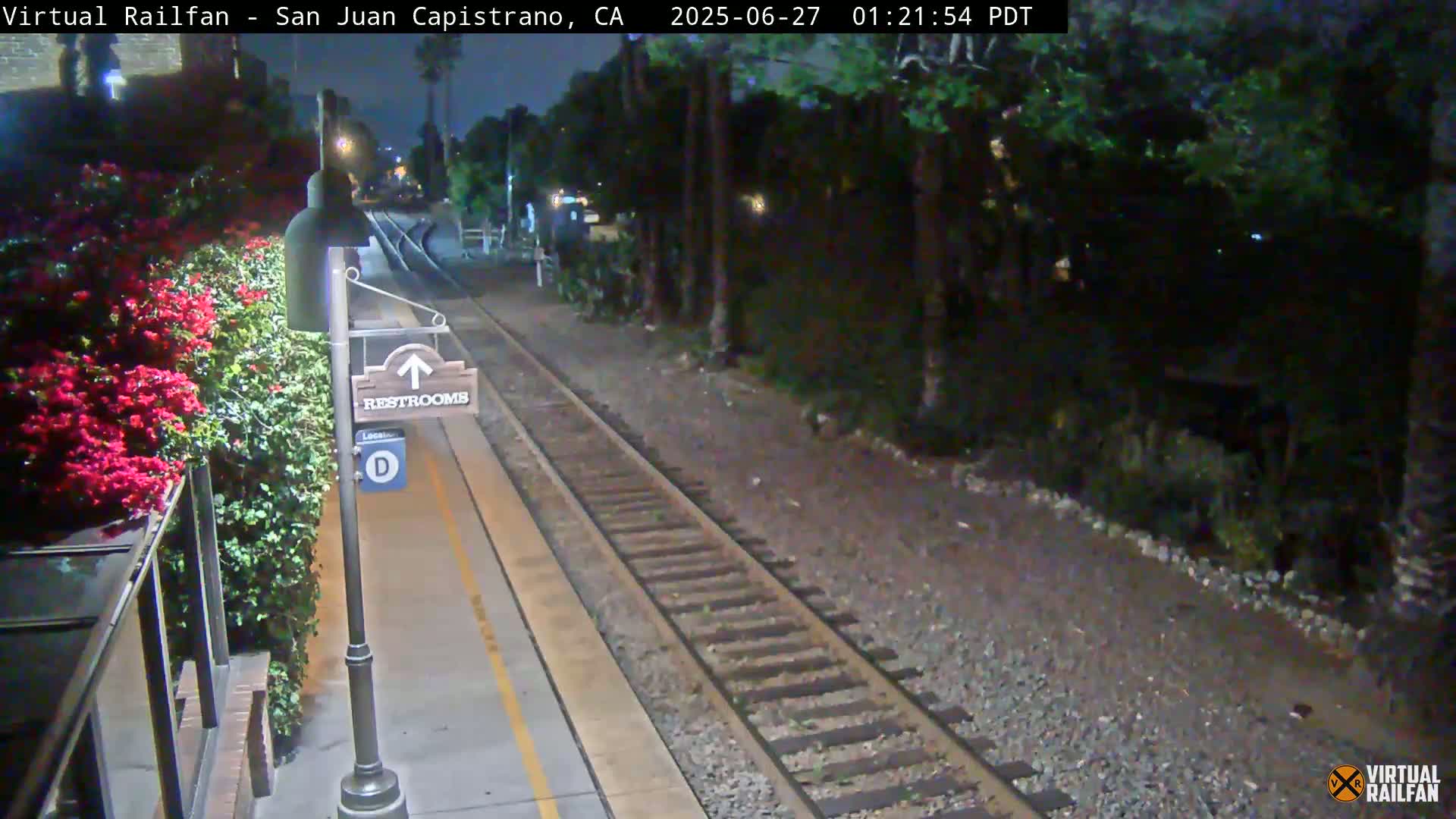San Juan Capistrano Train Station Live Cam - San Juan Capistrano, Orange, California, USA