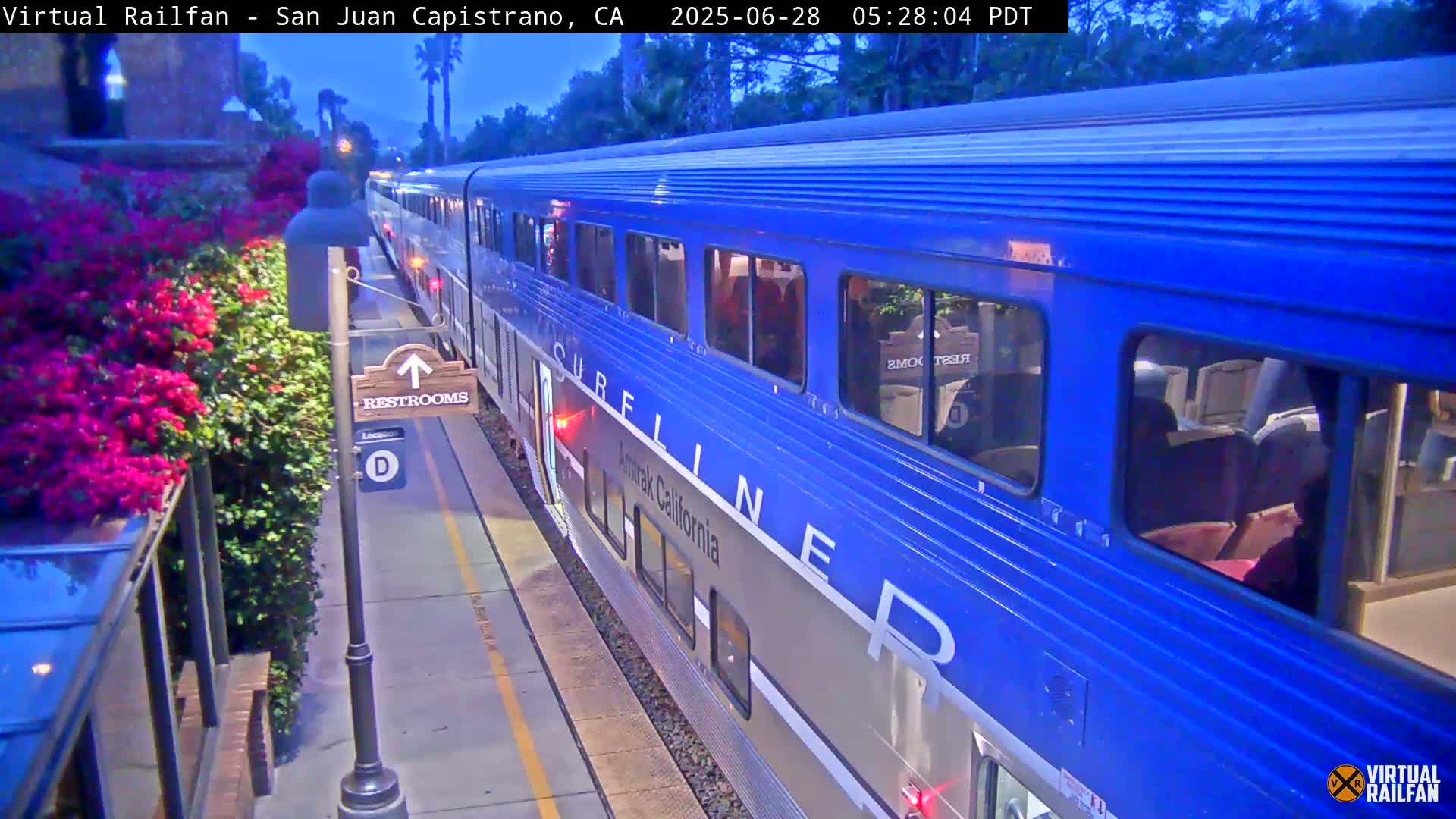 San Juan Capistrano Train Station Live Cam - San Juan Capistrano, Orange, California, USA