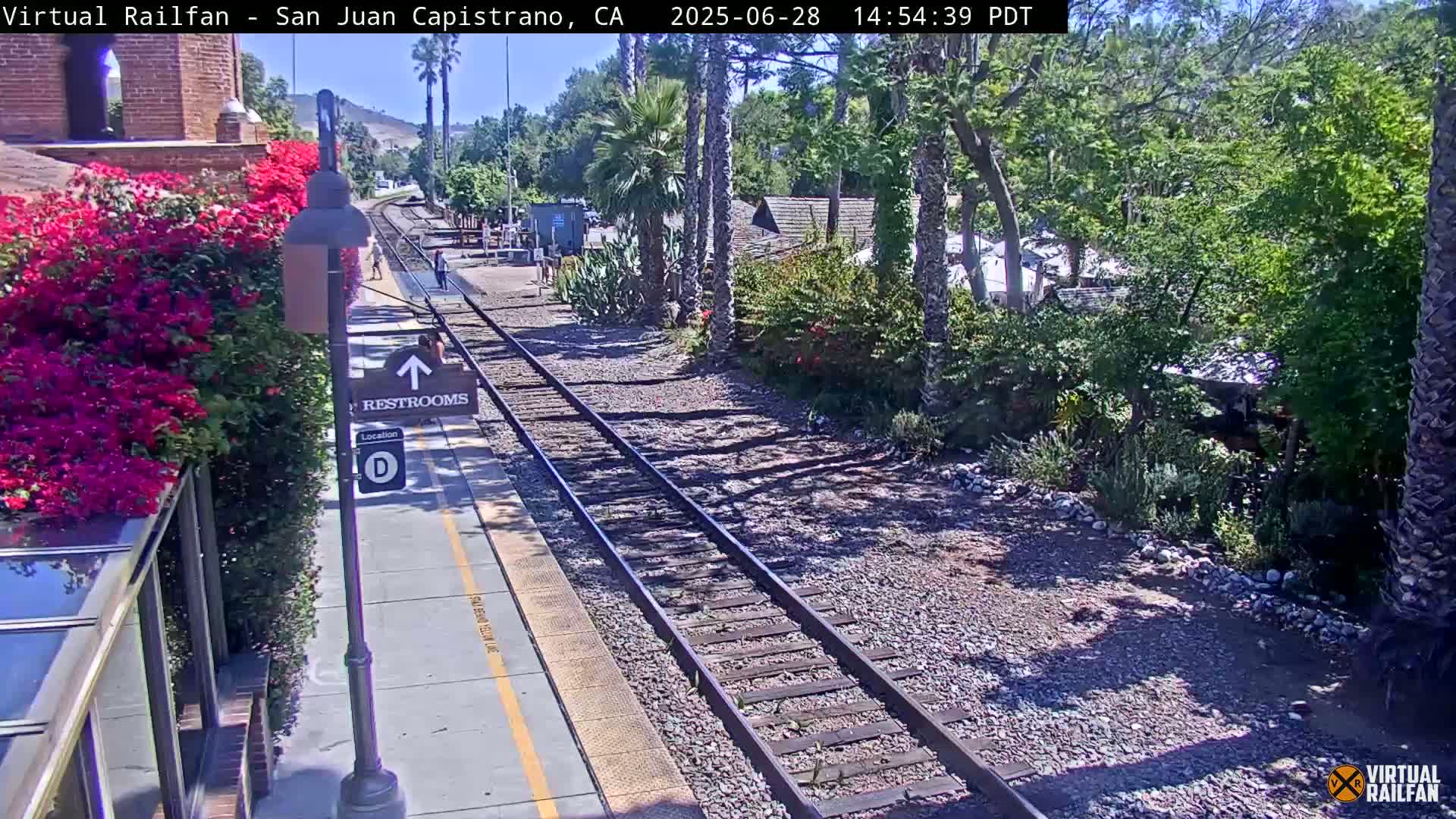 San Juan Capistrano Train Station Live Cam - San Juan Capistrano, Orange, California, USA