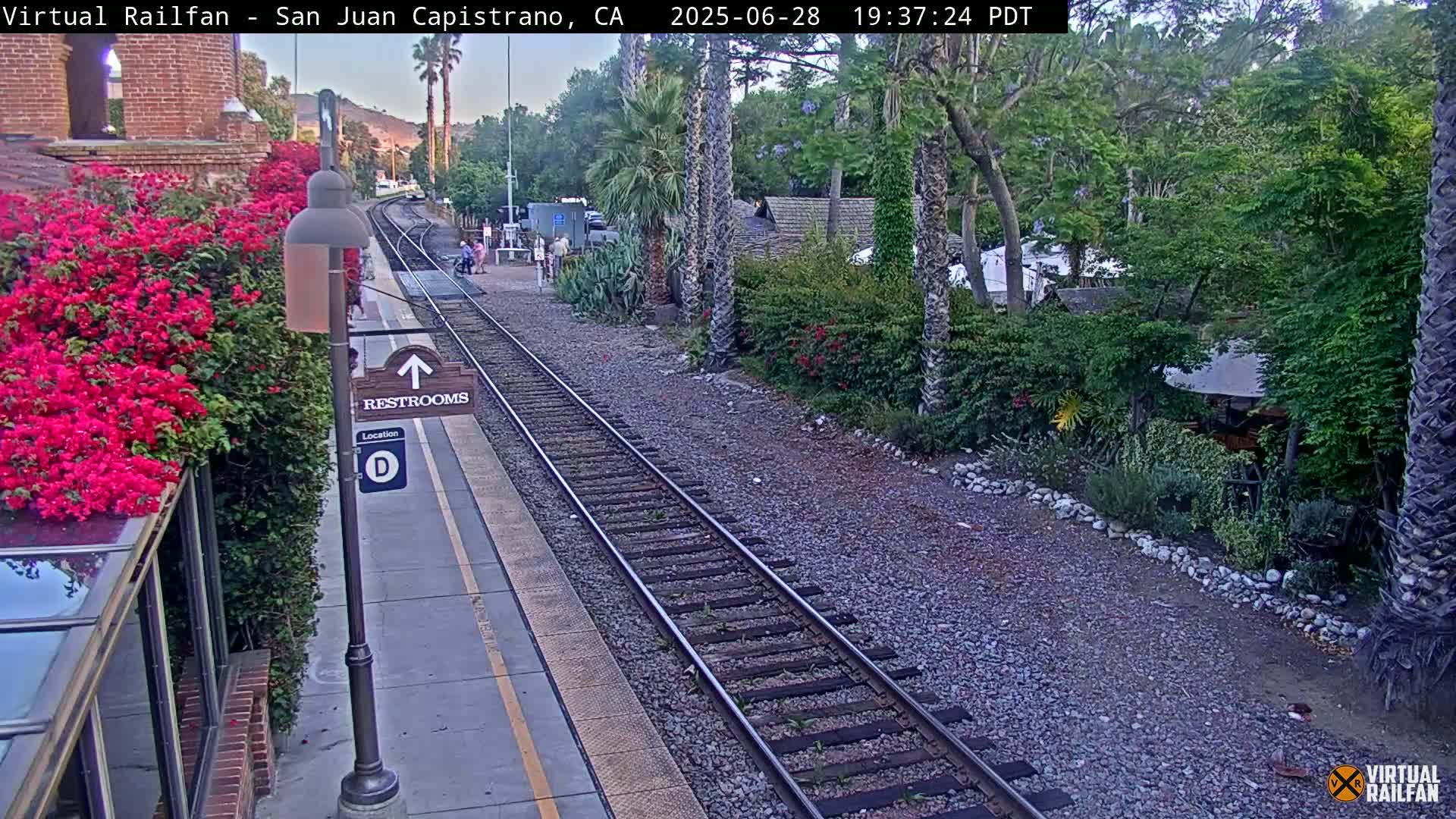 San Juan Capistrano Train Station Live Cam - San Juan Capistrano, Orange, California, USA