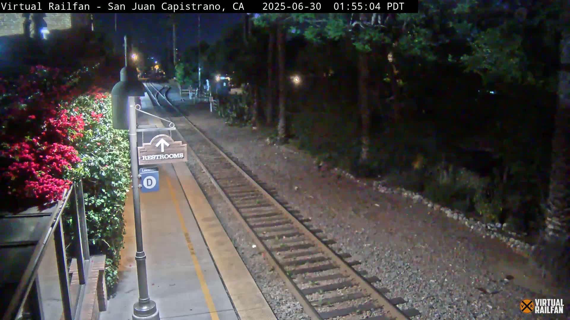 San Juan Capistrano Train Station Live Cam - San Juan Capistrano, Orange, California, USA