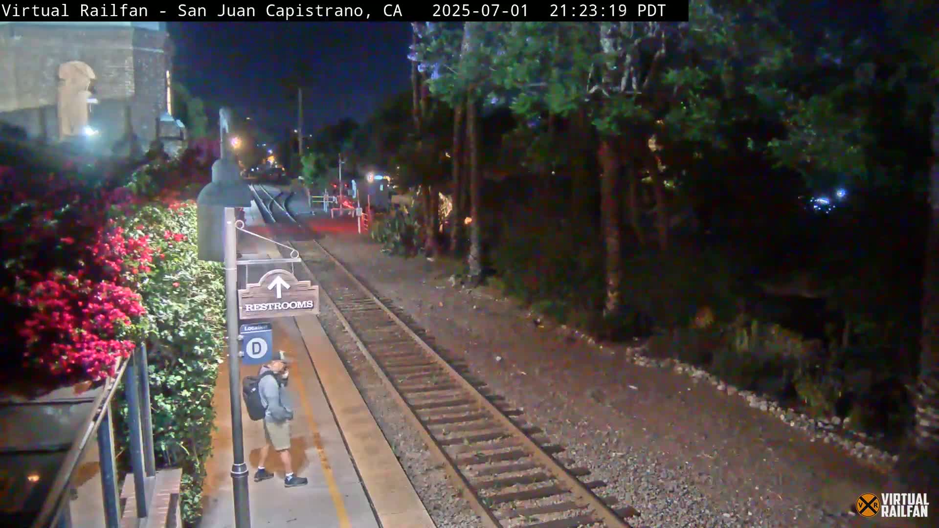 San Juan Capistrano Train Station Live Cam - San Juan Capistrano, Orange, California, USA