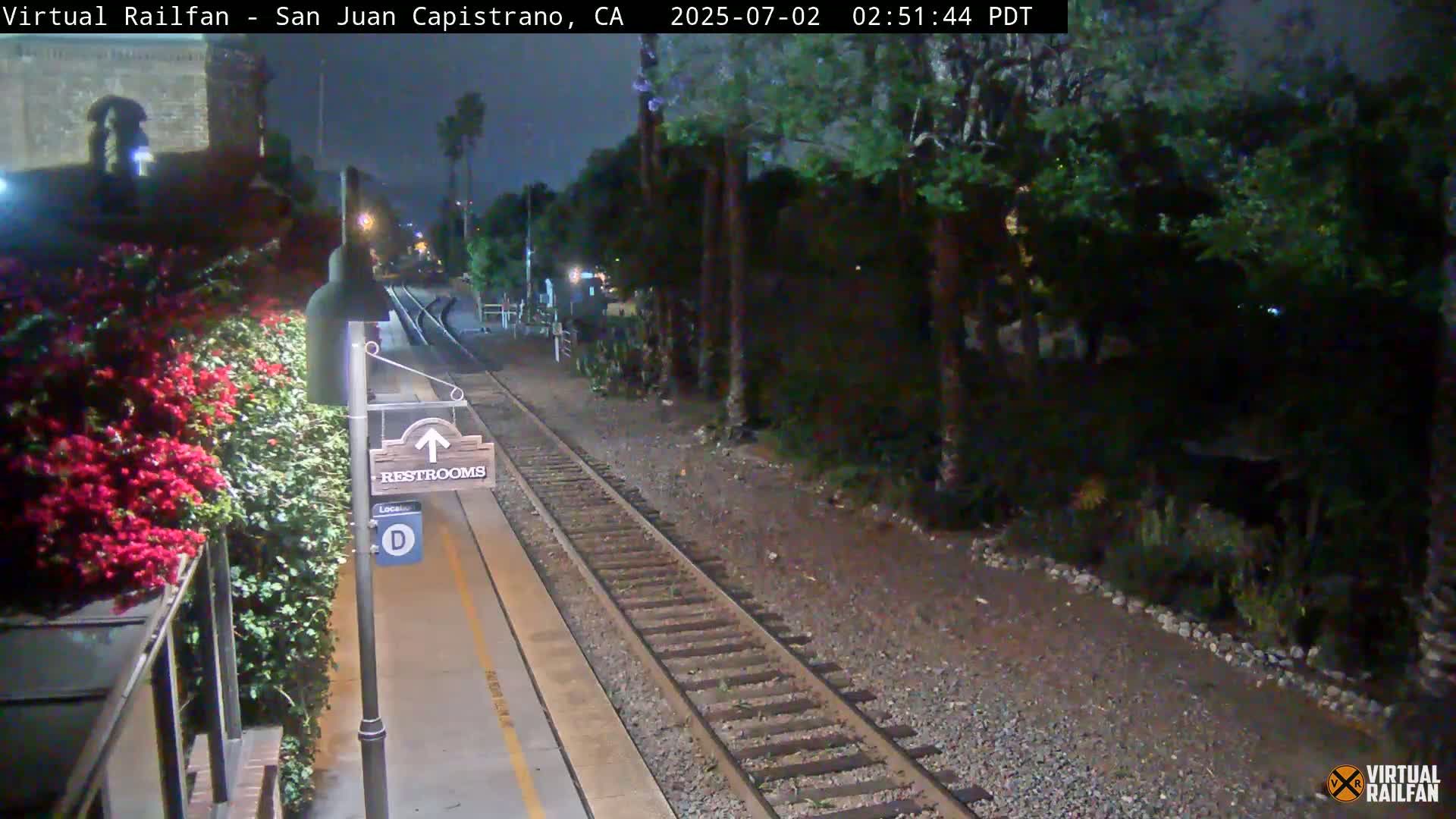 San Juan Capistrano Train Station Live Cam - San Juan Capistrano, Orange, California, USA