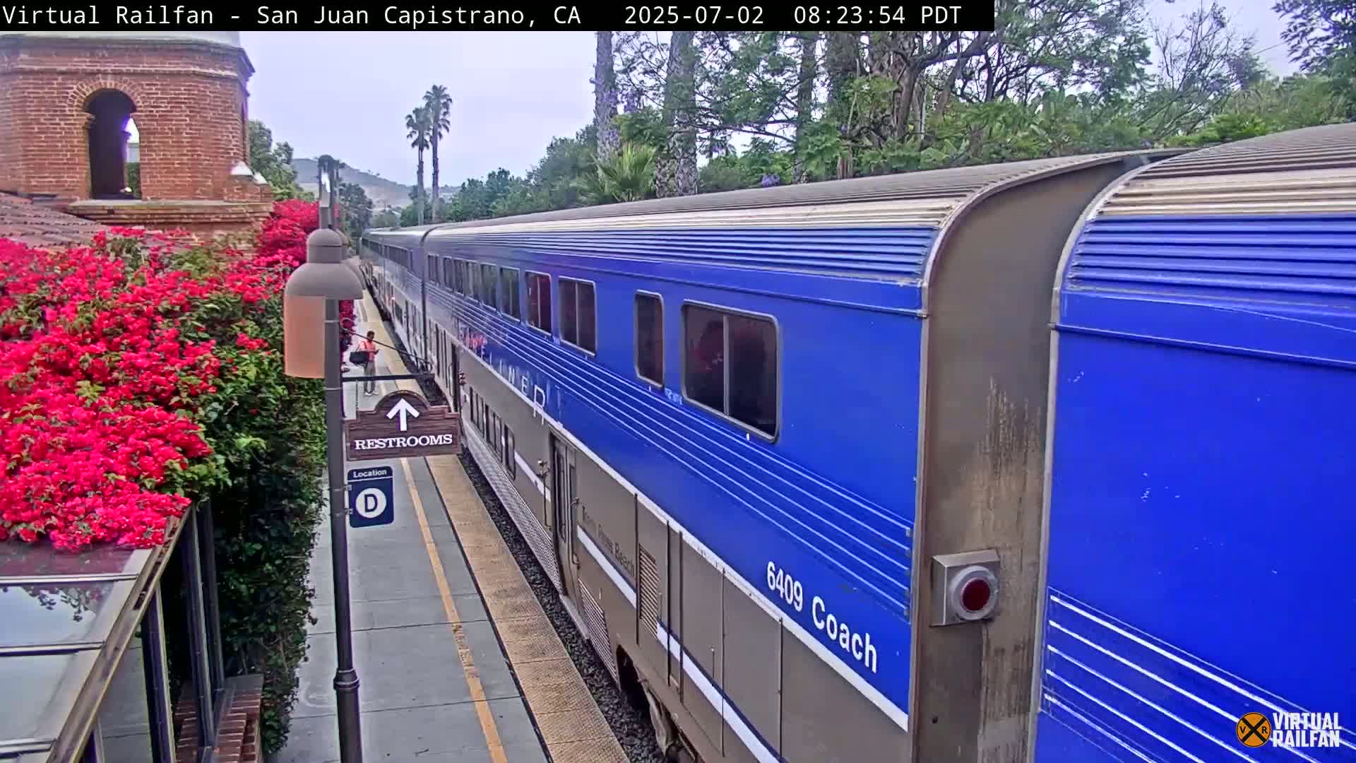 San Juan Capistrano Train Station Live Cam - San Juan Capistrano, Orange, California, USA