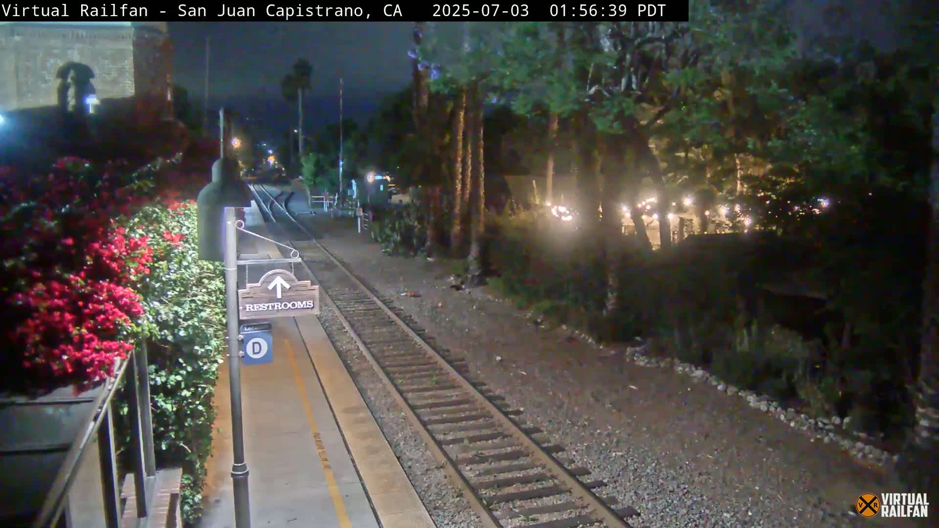 San Juan Capistrano Train Station Live Cam - San Juan Capistrano, Orange, California, USA