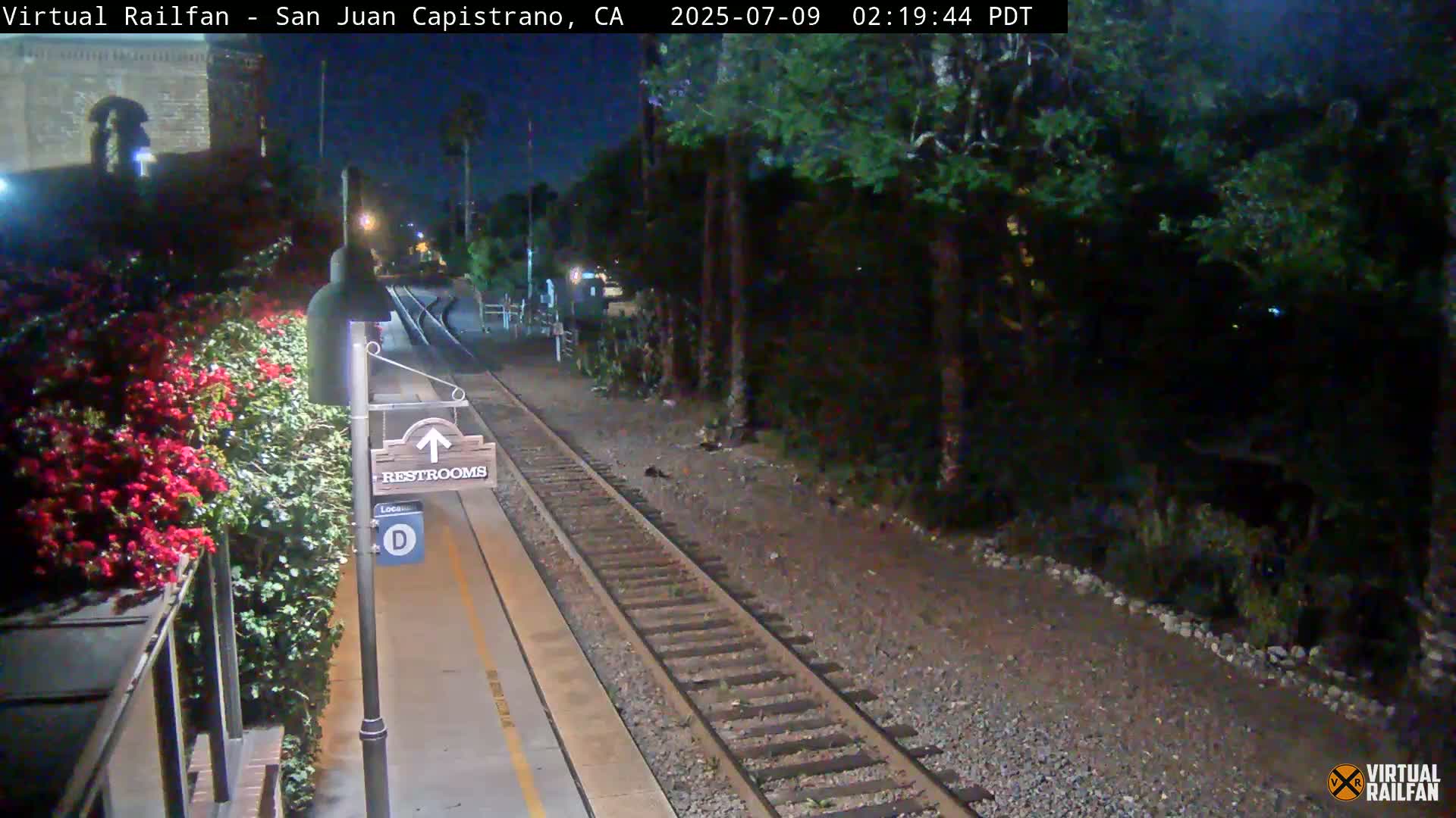 San Juan Capistrano Train Station Live Cam - San Juan Capistrano, Orange, California, USA