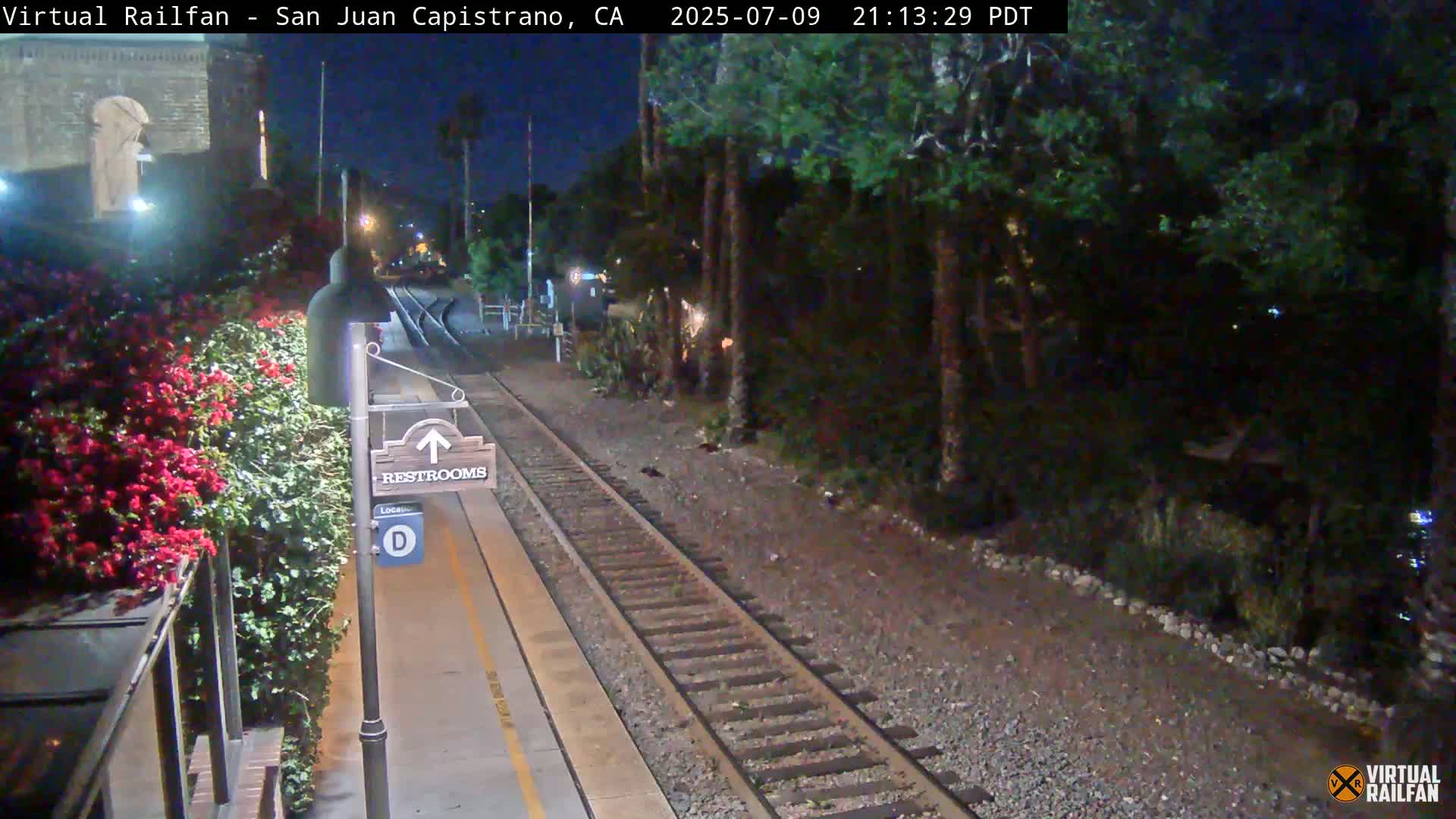 San Juan Capistrano Train Station Live Cam - San Juan Capistrano, Orange, California, USA