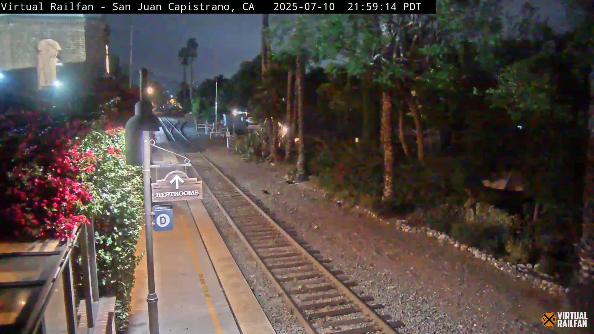 San Juan Capistrano Train Station Live Cam - San Juan Capistrano, Orange, California, USA