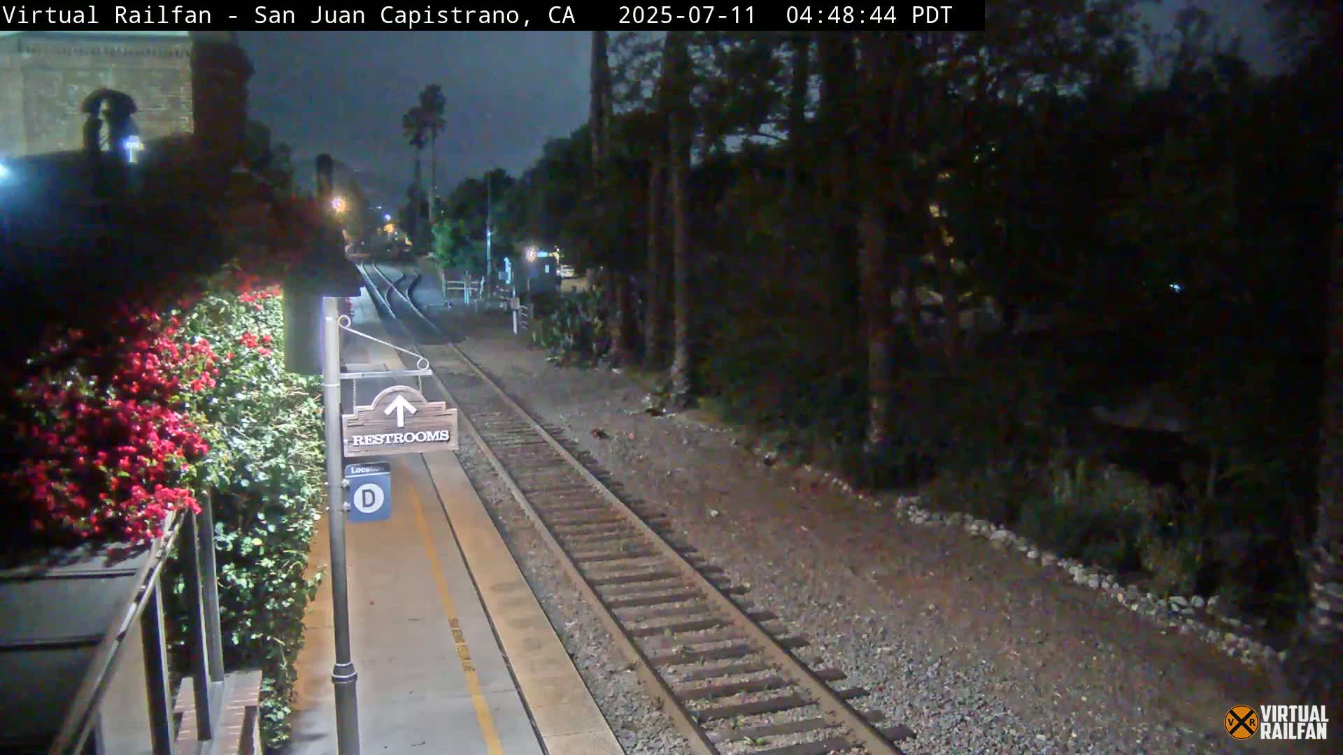 San Juan Capistrano Train Station Live Cam - San Juan Capistrano, Orange, California, USA