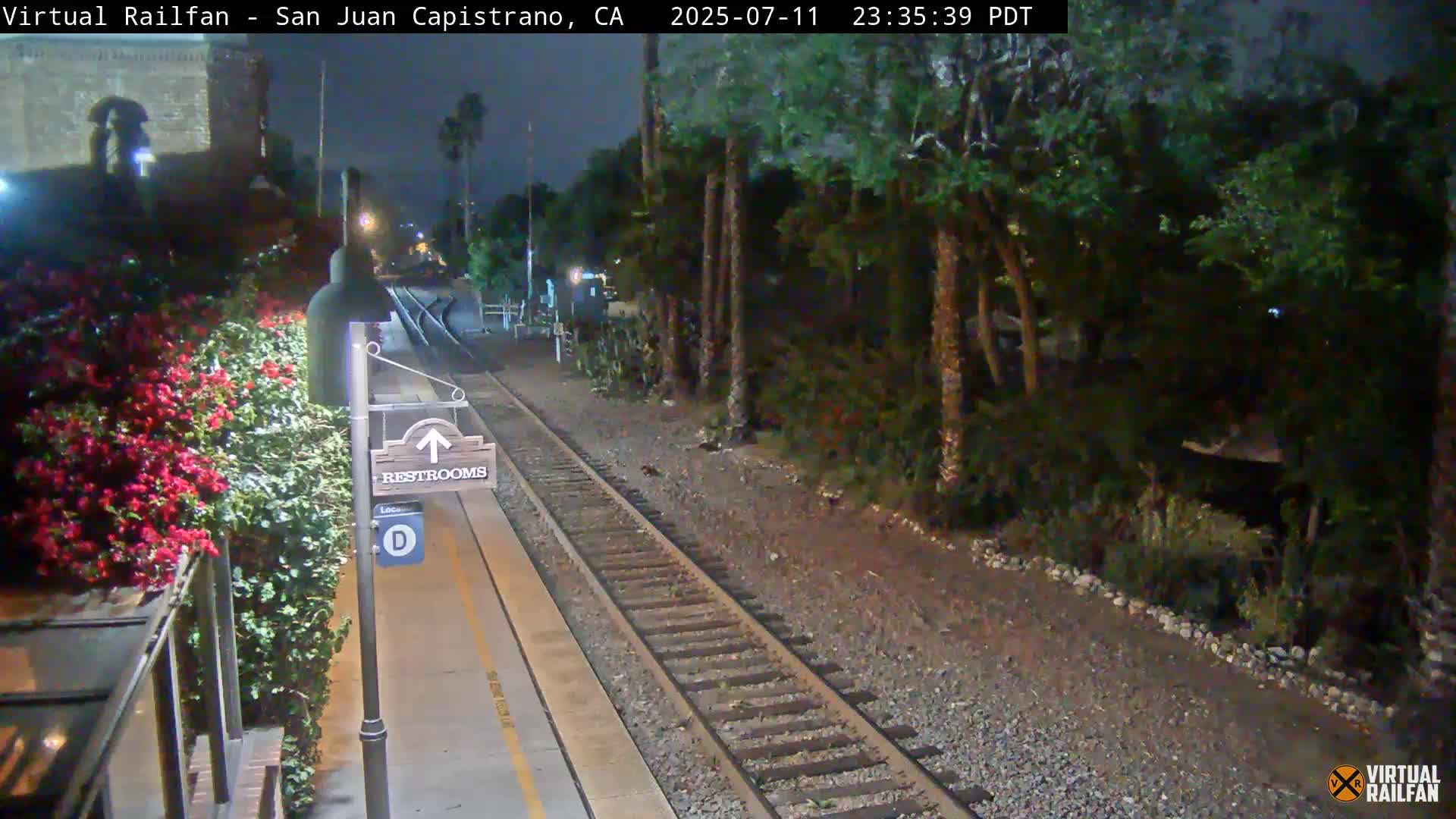 San Juan Capistrano Train Station Live Cam - San Juan Capistrano, Orange, California, USA