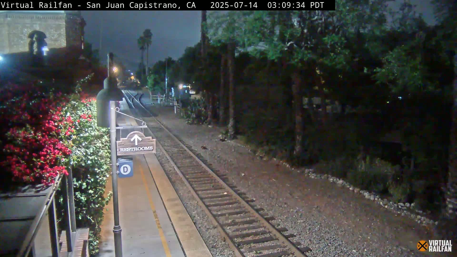 San Juan Capistrano Train Station Live Cam - San Juan Capistrano, Orange, California, USA