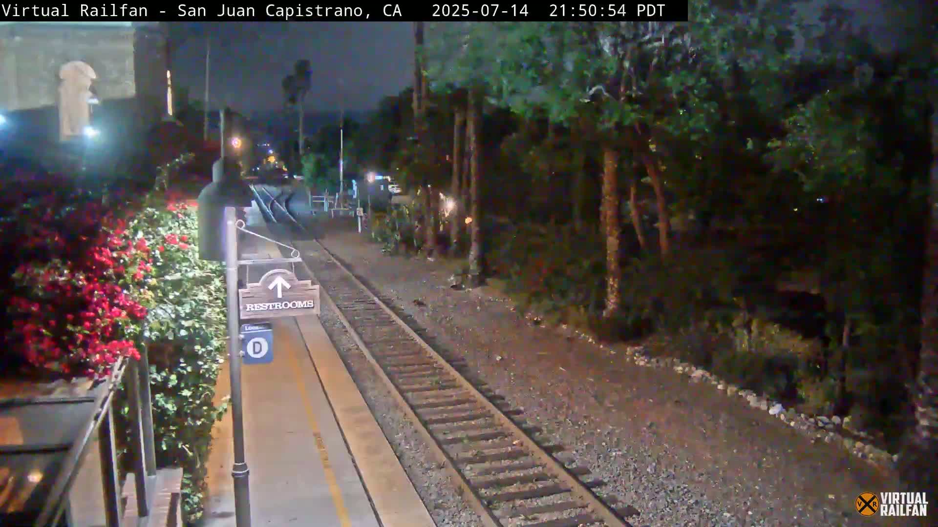San Juan Capistrano Train Station Live Cam - San Juan Capistrano, Orange, California, USA