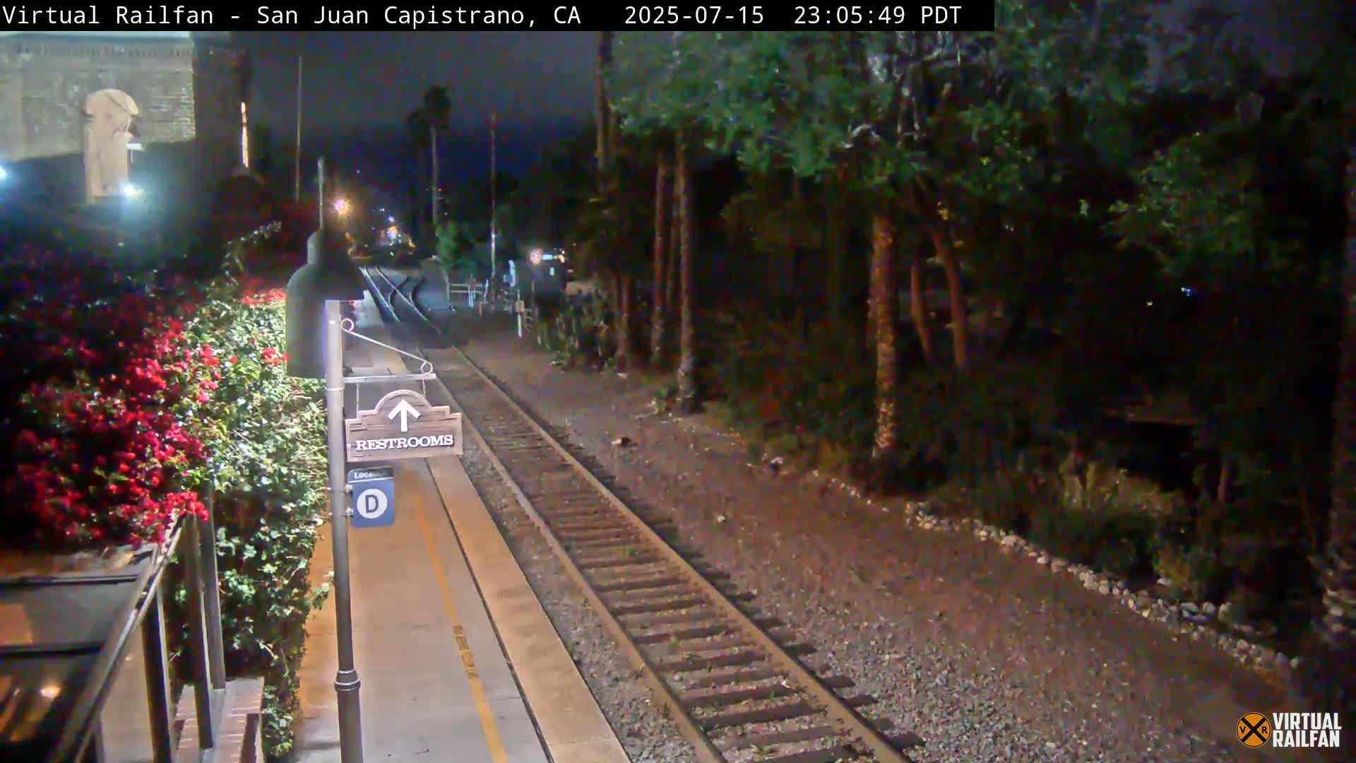 San Juan Capistrano Train Station Live Cam - San Juan Capistrano, Orange, California, USA