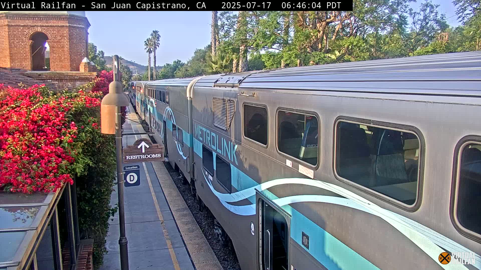 San Juan Capistrano Train Station Live Cam - San Juan Capistrano, Orange, California, USA