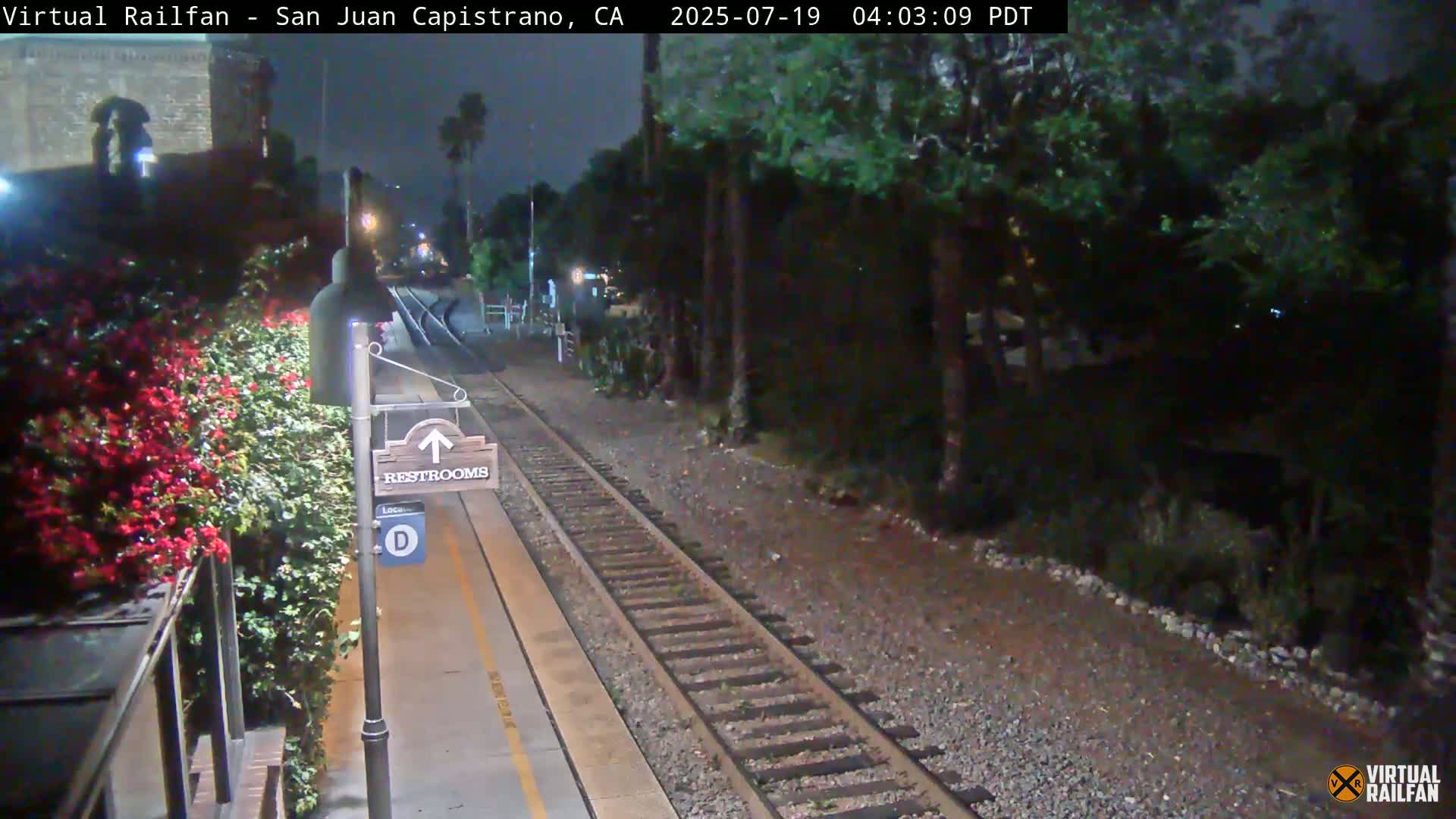 San Juan Capistrano Train Station Live Cam - San Juan Capistrano, Orange, California, USA
