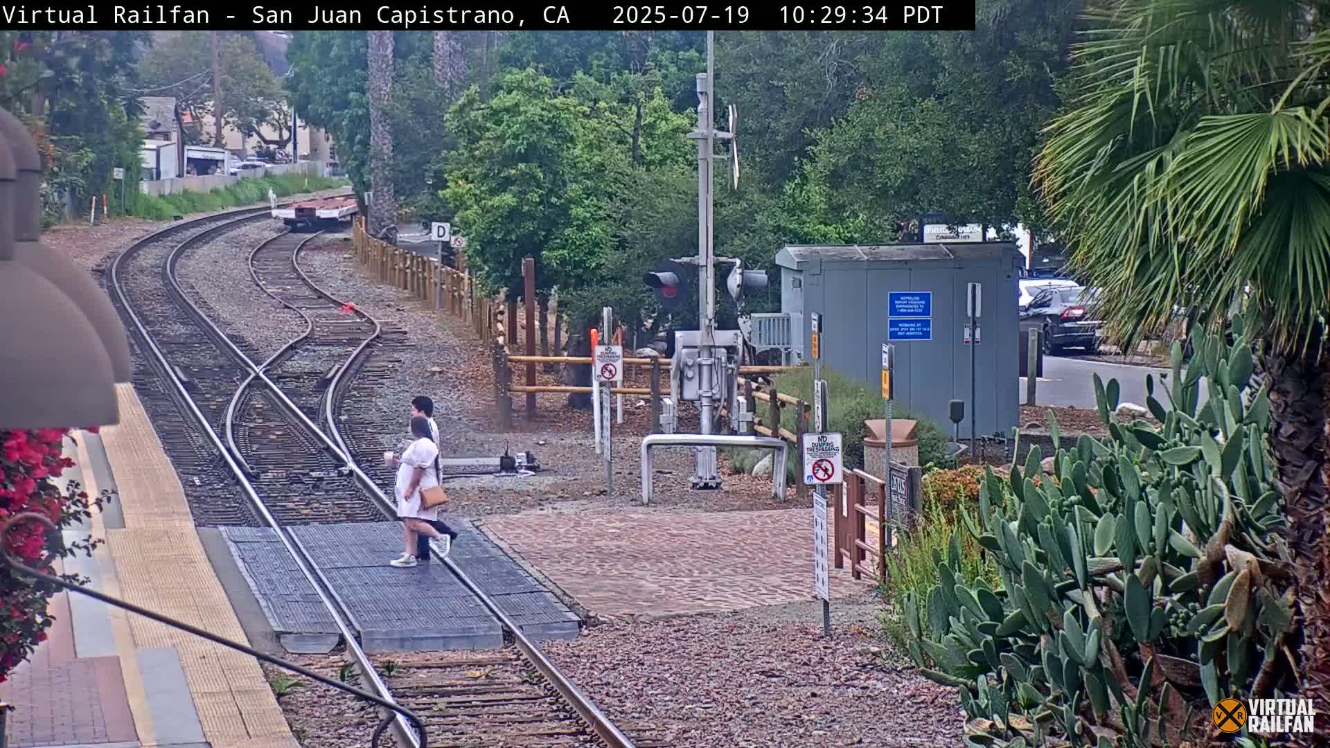 San Juan Capistrano Train Station Live Cam - San Juan Capistrano, Orange, California, USA