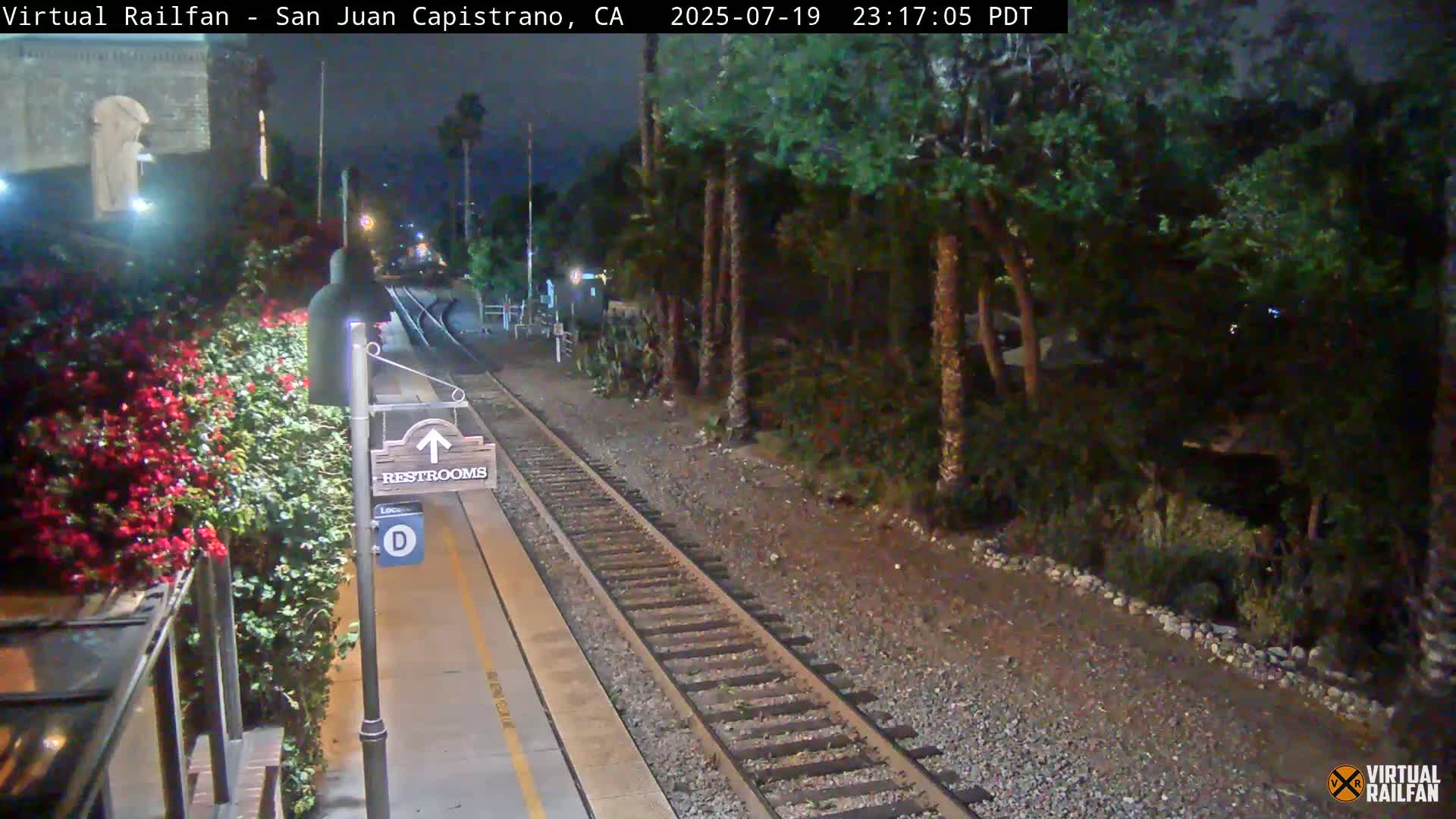 San Juan Capistrano Train Station Live Cam - San Juan Capistrano, Orange, California, USA