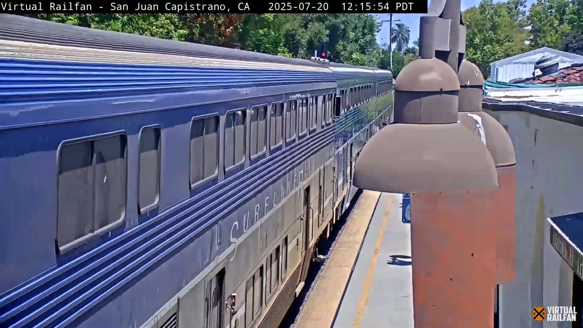 San Juan Capistrano Train Station Live Cam - San Juan Capistrano, Orange, California, USA
