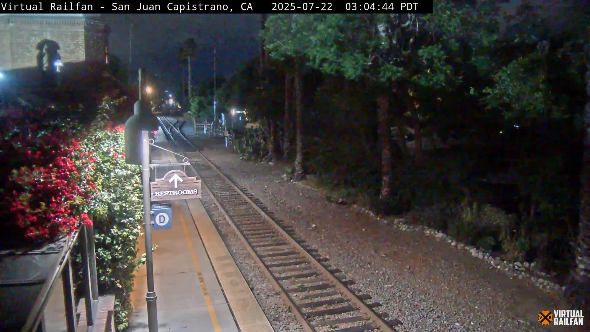 San Juan Capistrano Train Station Live Cam - San Juan Capistrano, Orange, California, USA
