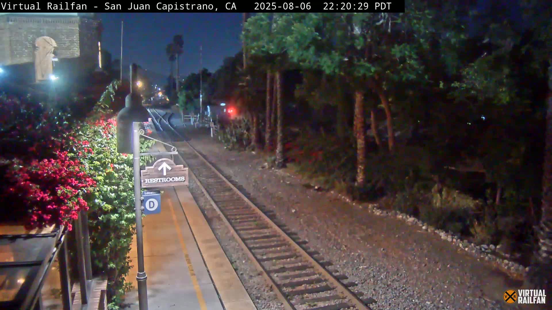 San Juan Capistrano Train Station Live Cam - San Juan Capistrano, Orange, California, USA