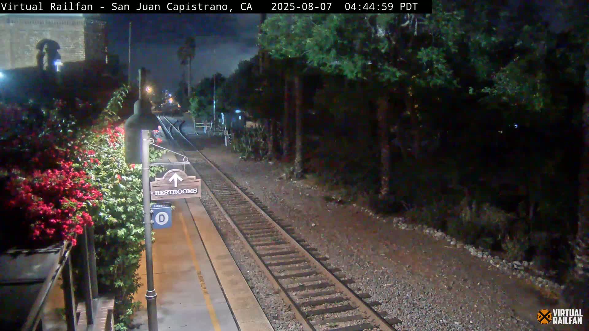San Juan Capistrano Train Station Live Cam - San Juan Capistrano, Orange, California, USA
