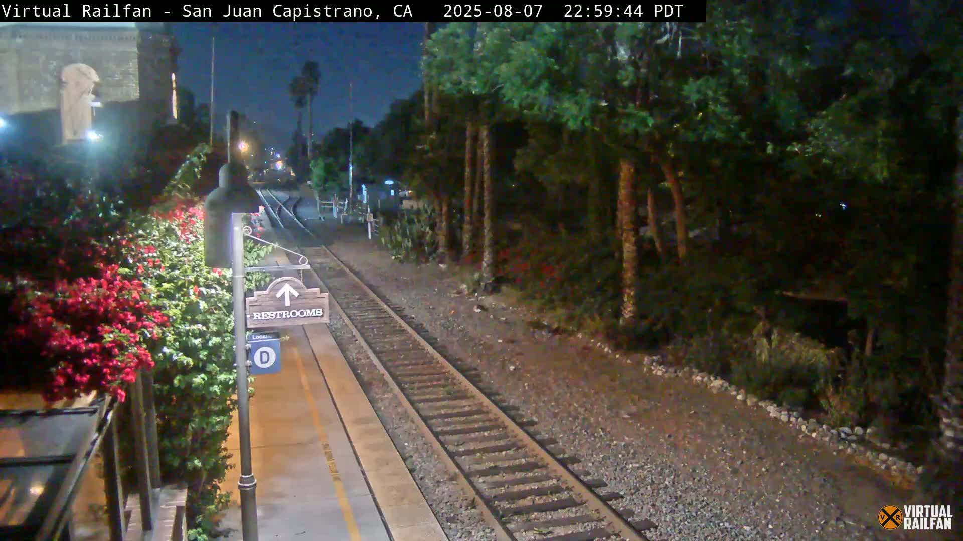 San Juan Capistrano Train Station Live Cam - San Juan Capistrano, Orange, California, USA