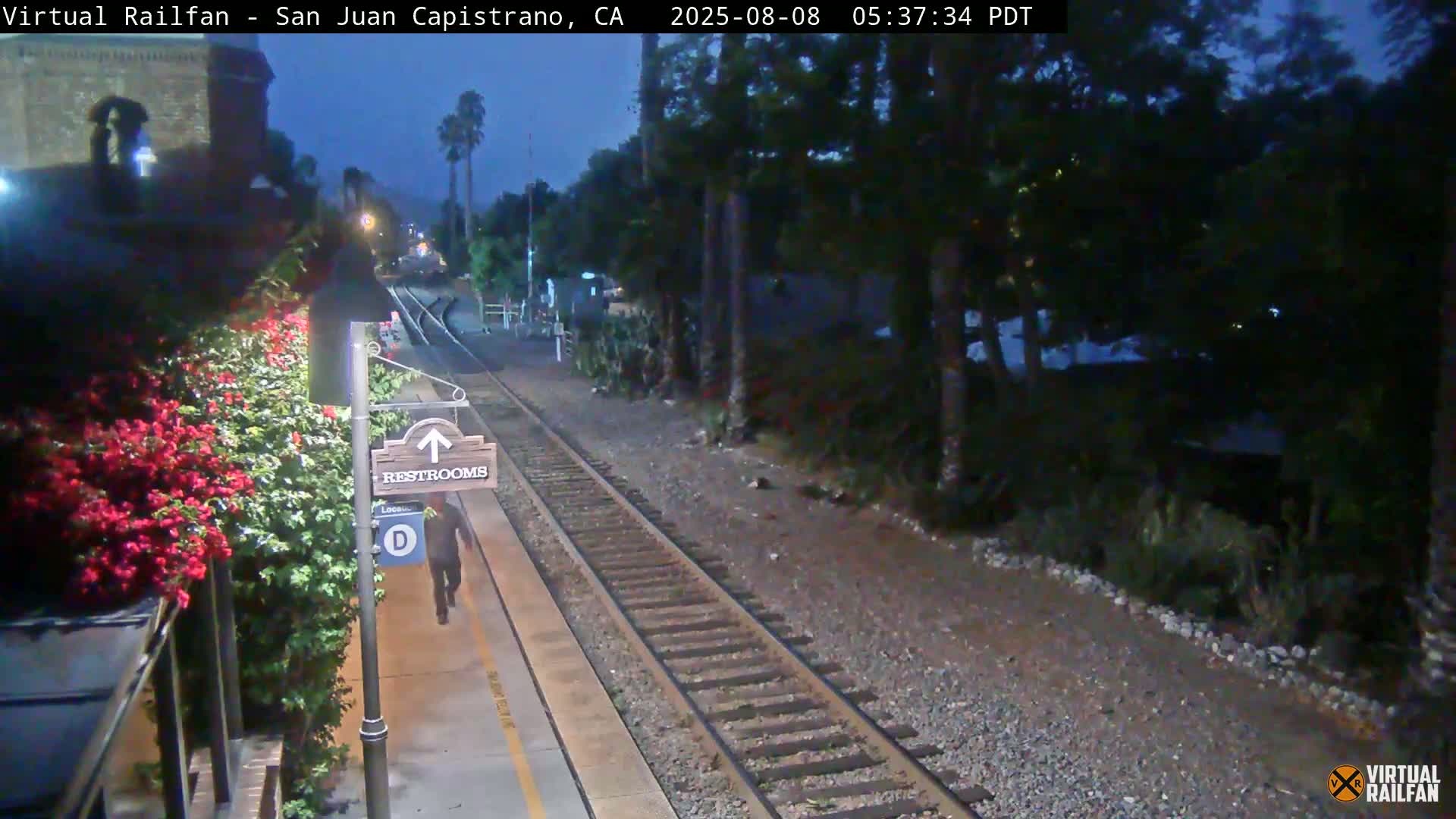 San Juan Capistrano Train Station Live Cam - San Juan Capistrano, Orange, California, USA