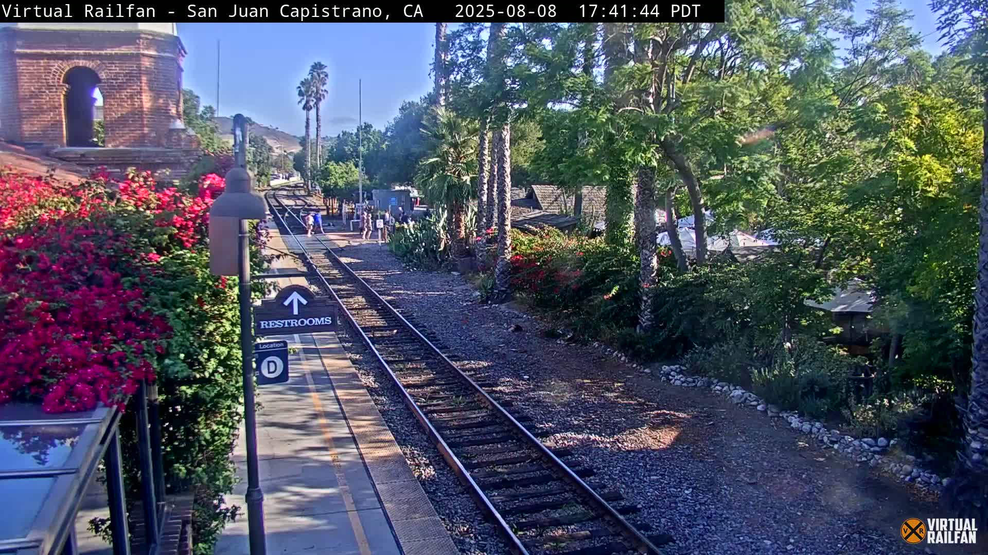San Juan Capistrano Train Station Live Cam - San Juan Capistrano, Orange, California, USA
