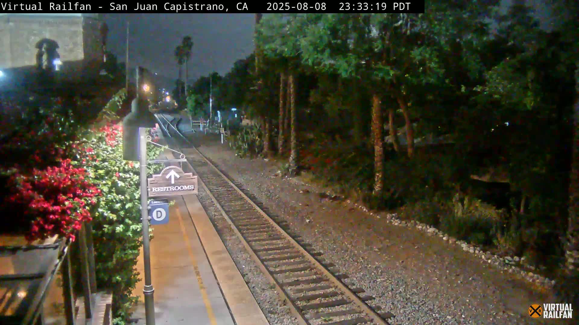 San Juan Capistrano Train Station Live Cam - San Juan Capistrano, Orange, California, USA