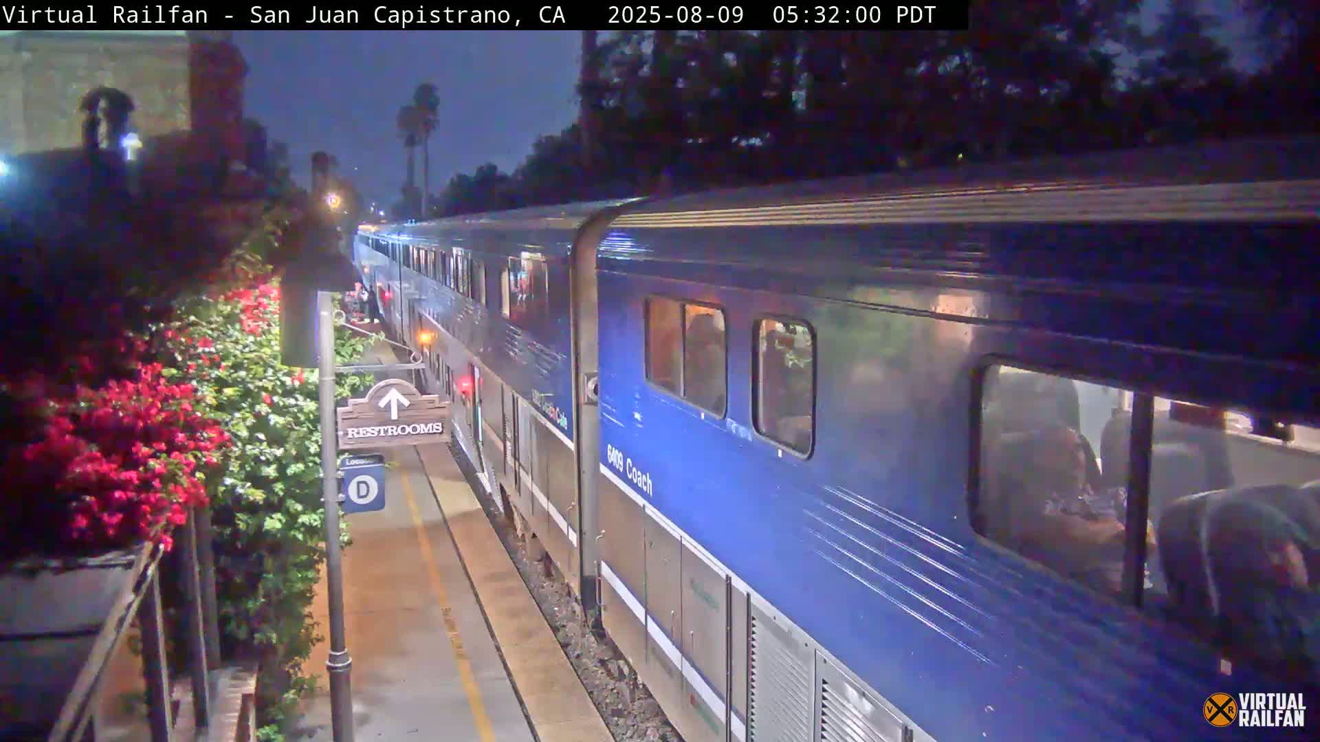 San Juan Capistrano Train Station Live Cam - San Juan Capistrano, Orange, California, USA