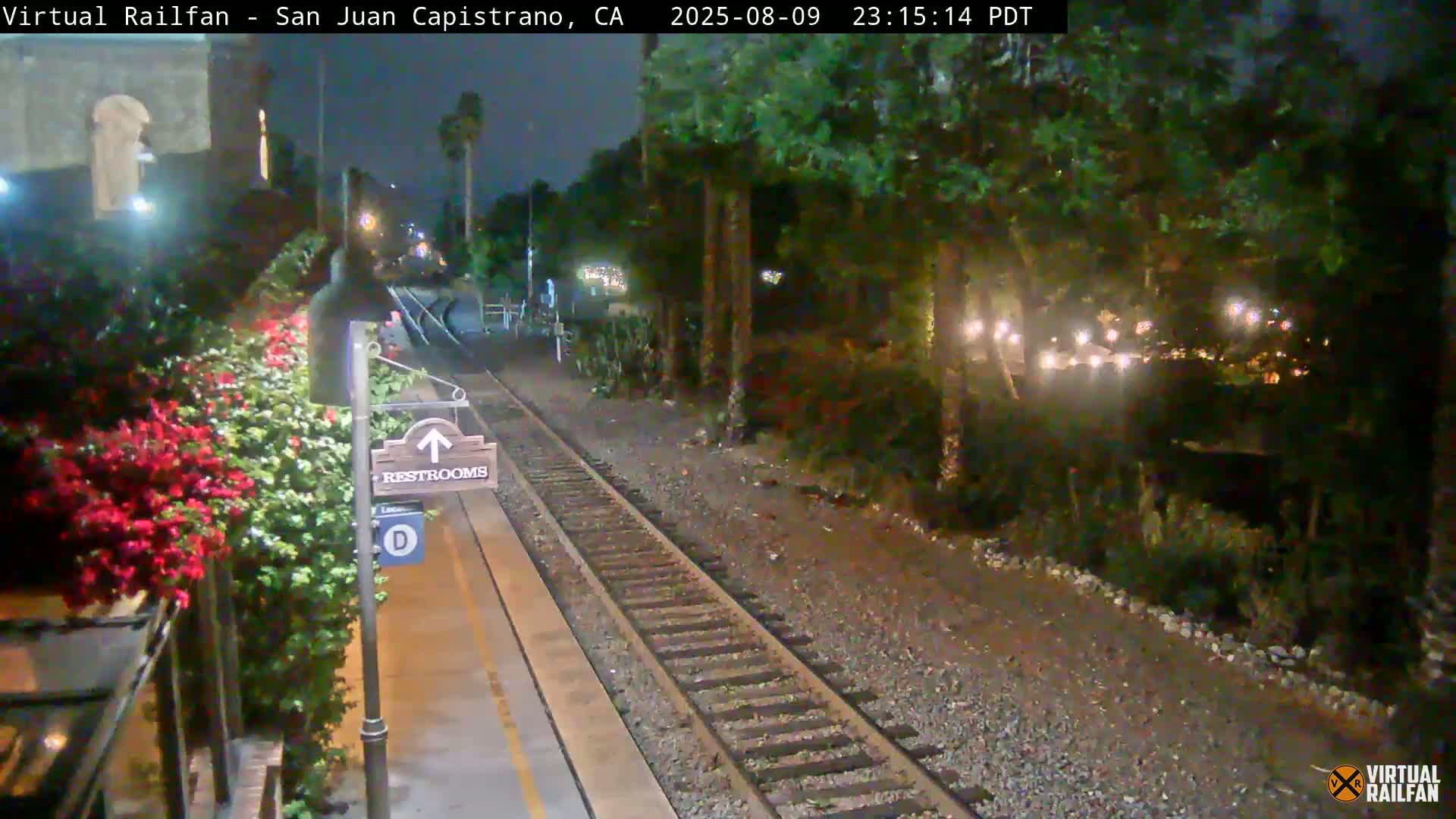 San Juan Capistrano Train Station Live Cam - San Juan Capistrano, Orange, California, USA