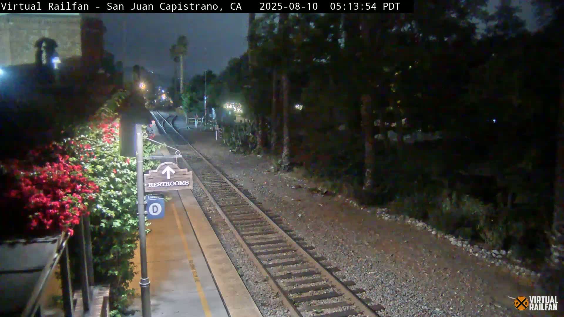 San Juan Capistrano Train Station Live Cam - San Juan Capistrano, Orange, California, USA