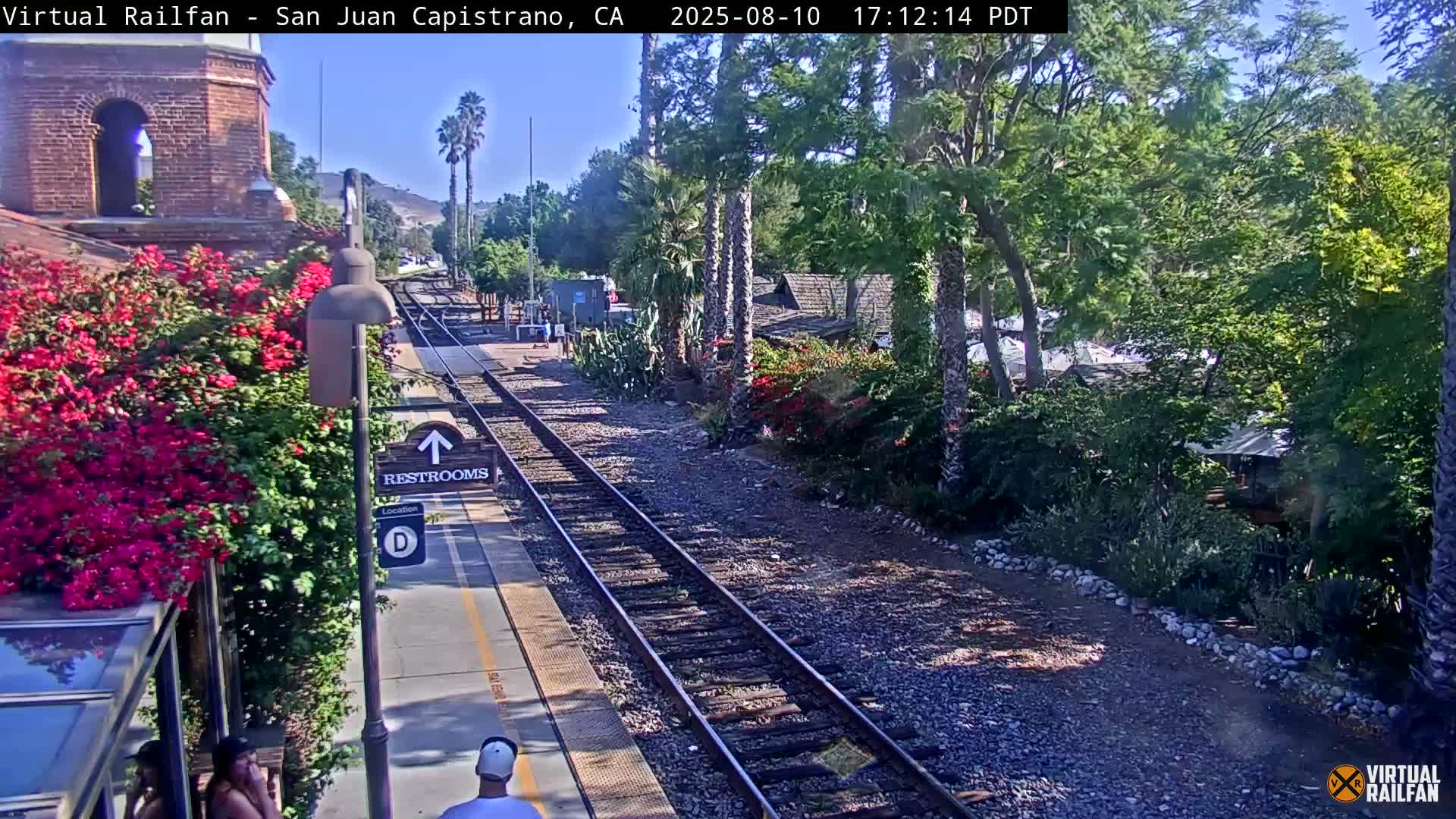 San Juan Capistrano Train Station Live Cam - San Juan Capistrano, Orange, California, USA