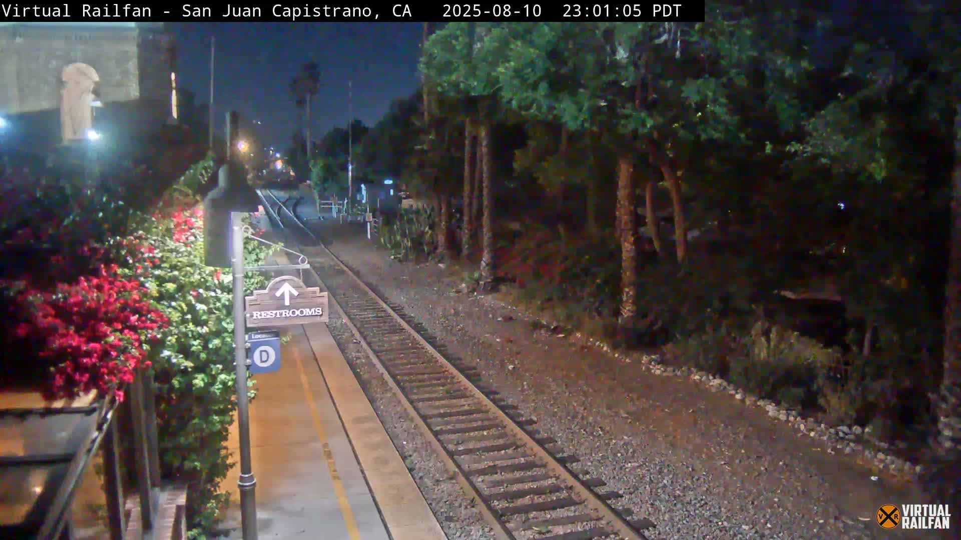 San Juan Capistrano Train Station Live Cam - San Juan Capistrano, Orange, California, USA