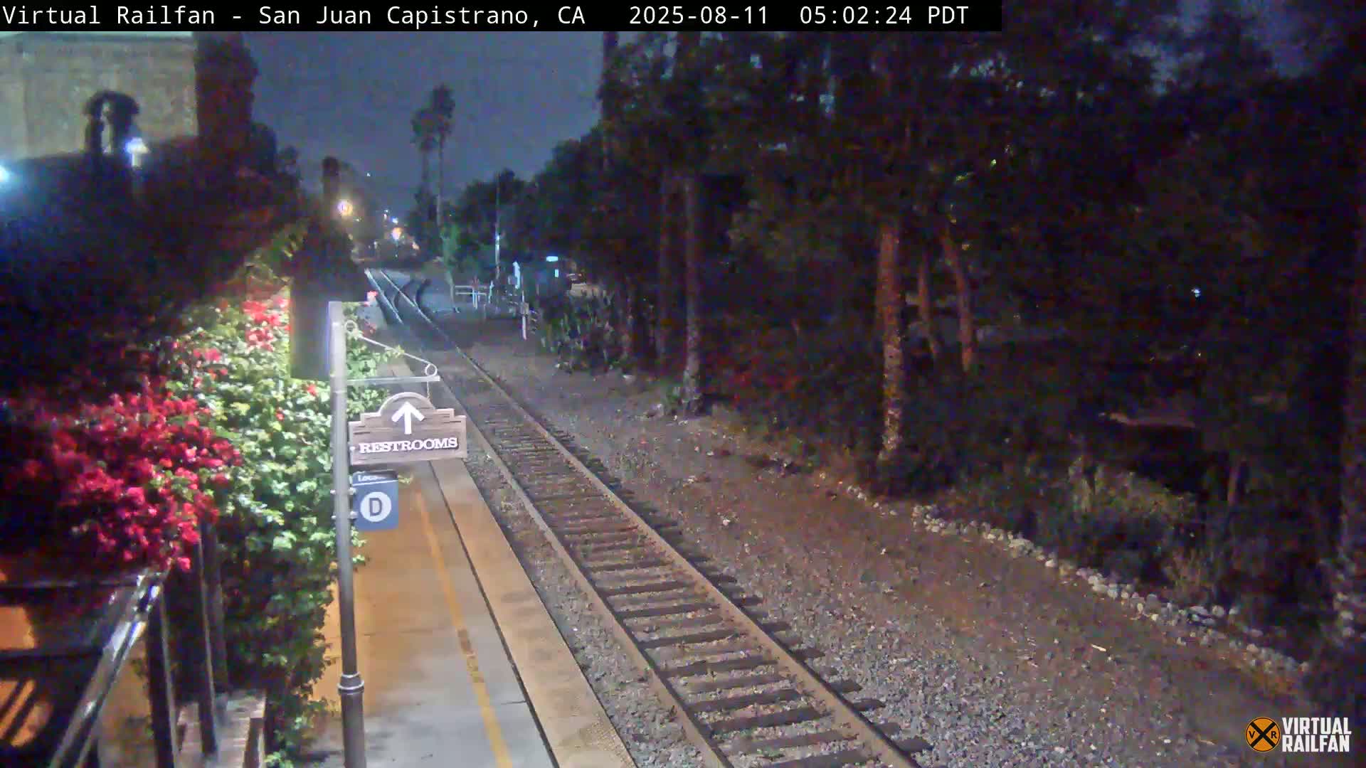San Juan Capistrano Train Station Live Cam - San Juan Capistrano, Orange, California, USA