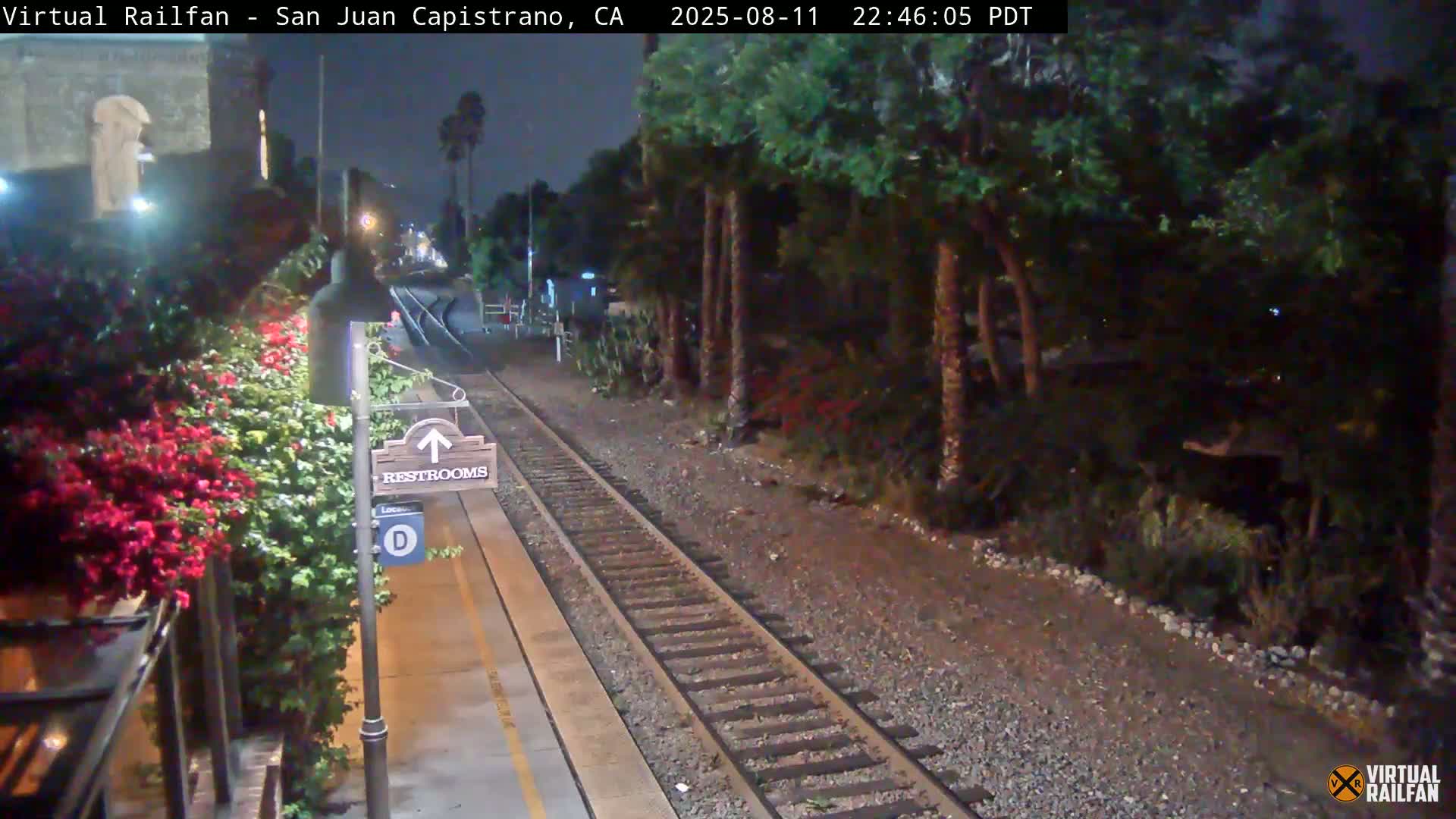 San Juan Capistrano Train Station Live Cam - San Juan Capistrano, Orange, California, USA
