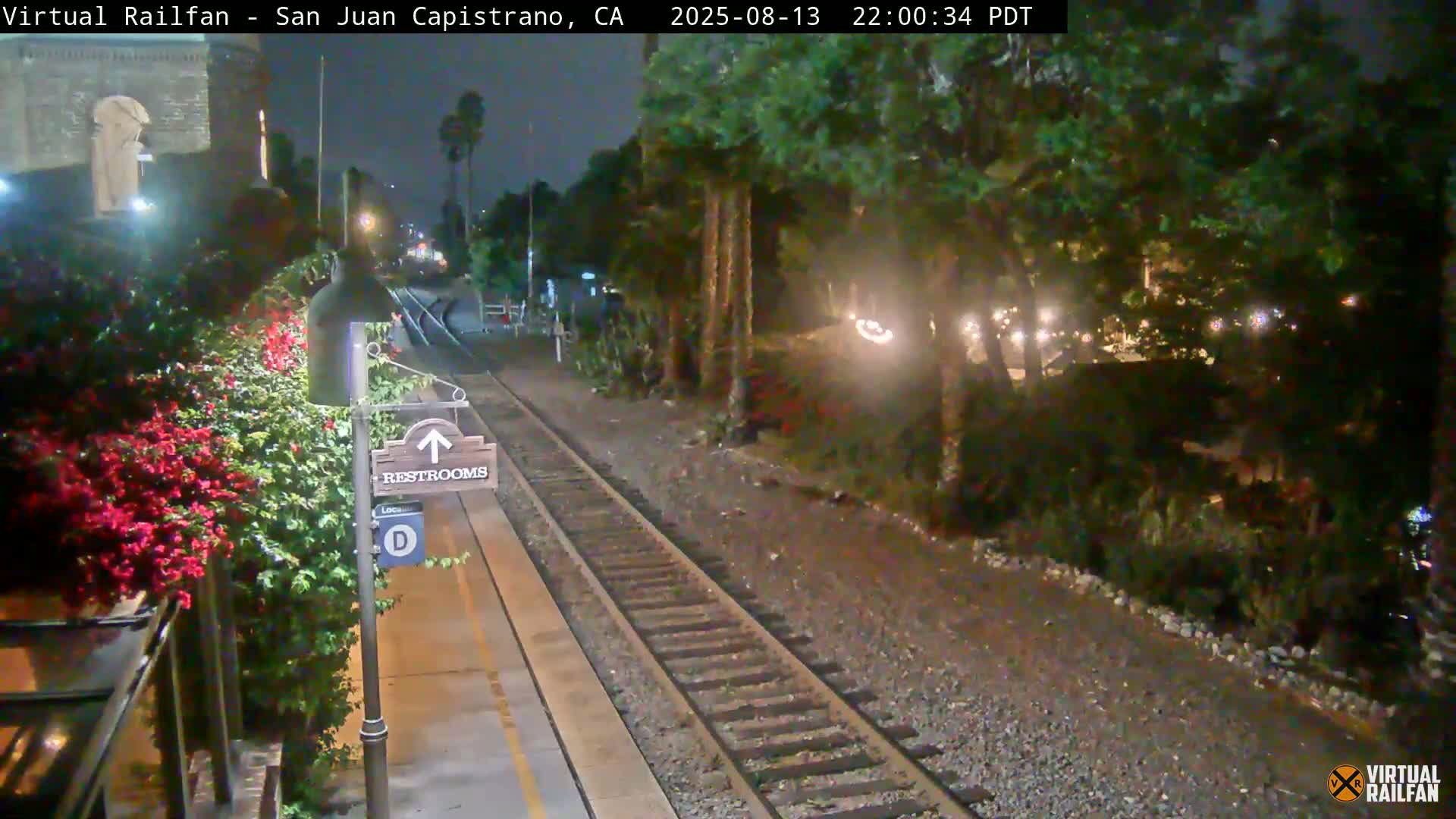 San Juan Capistrano Train Station Live Cam - San Juan Capistrano, Orange, California, USA