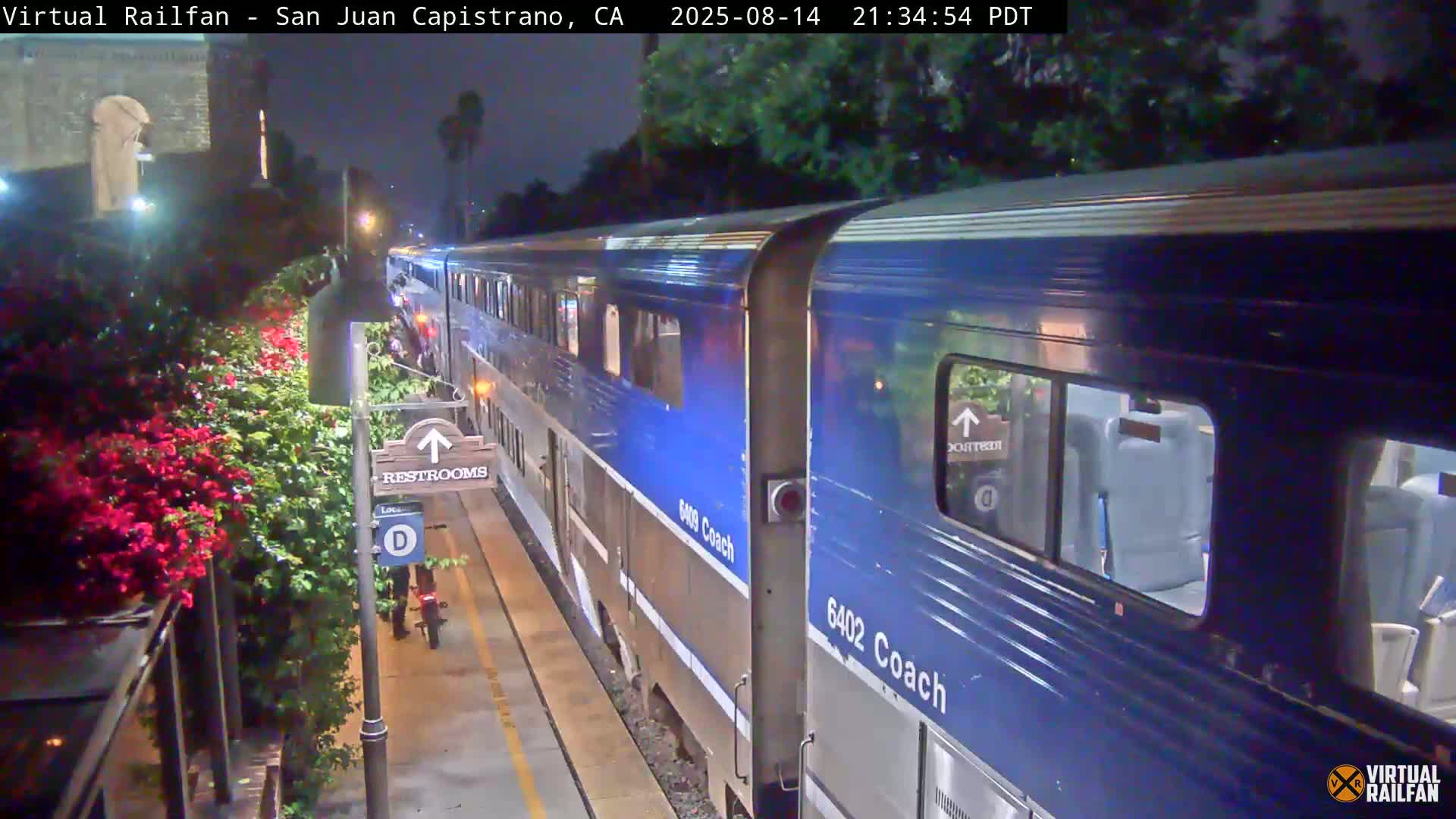San Juan Capistrano Train Station Live Cam - San Juan Capistrano, Orange, California, USA