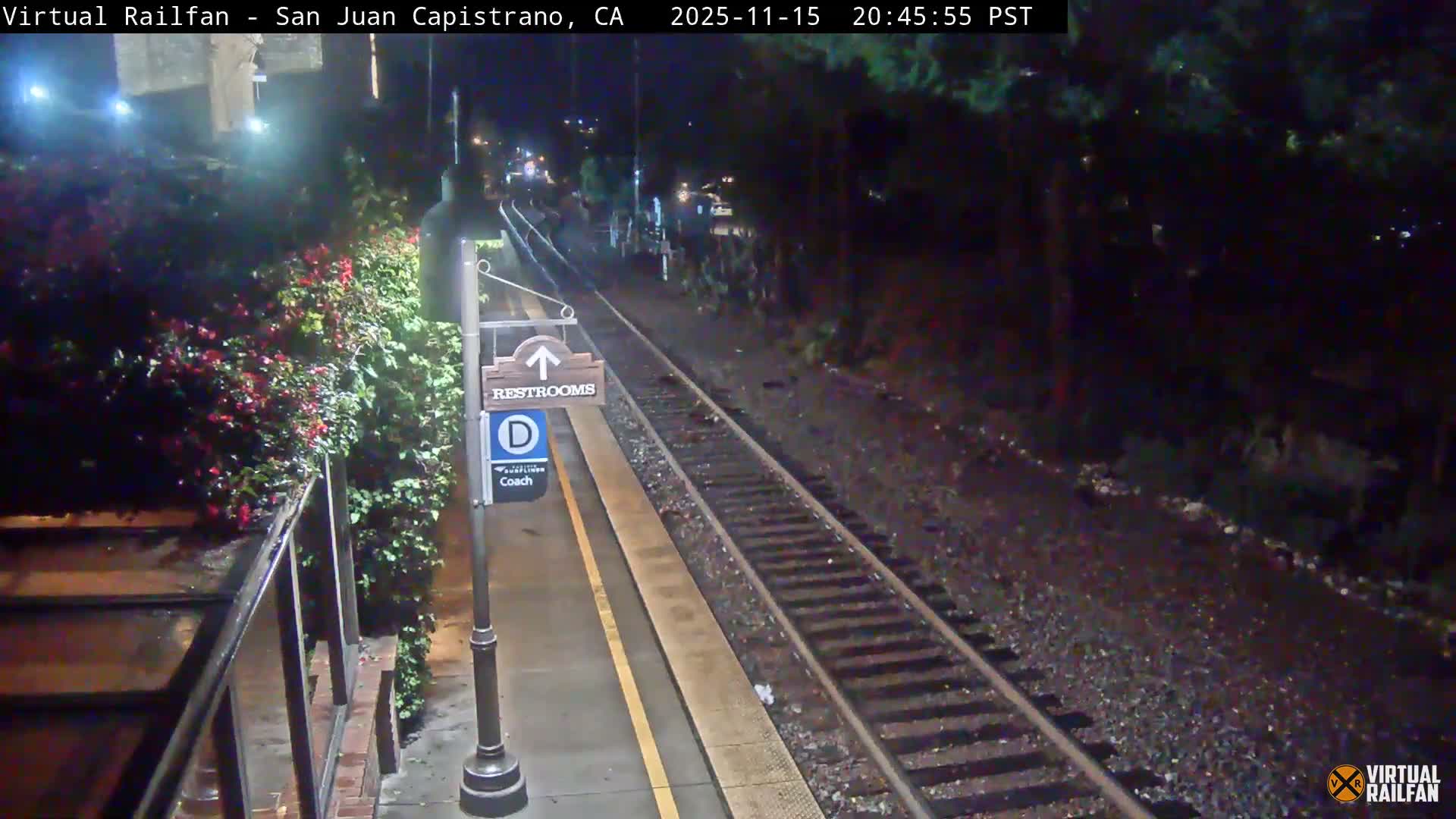 San Juan Capistrano Train Station Live Cam - San Juan Capistrano, Orange, California, USA