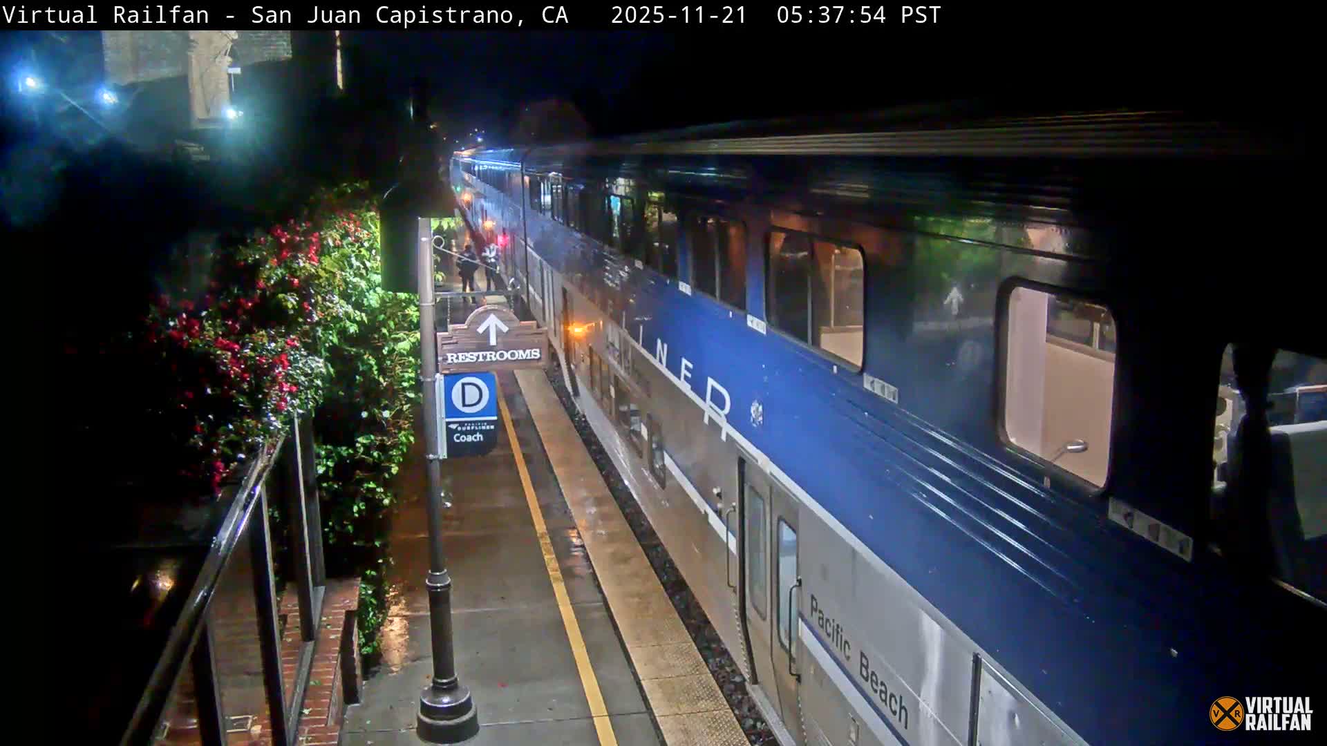 San Juan Capistrano Train Station Live Cam - San Juan Capistrano, Orange, California, USA