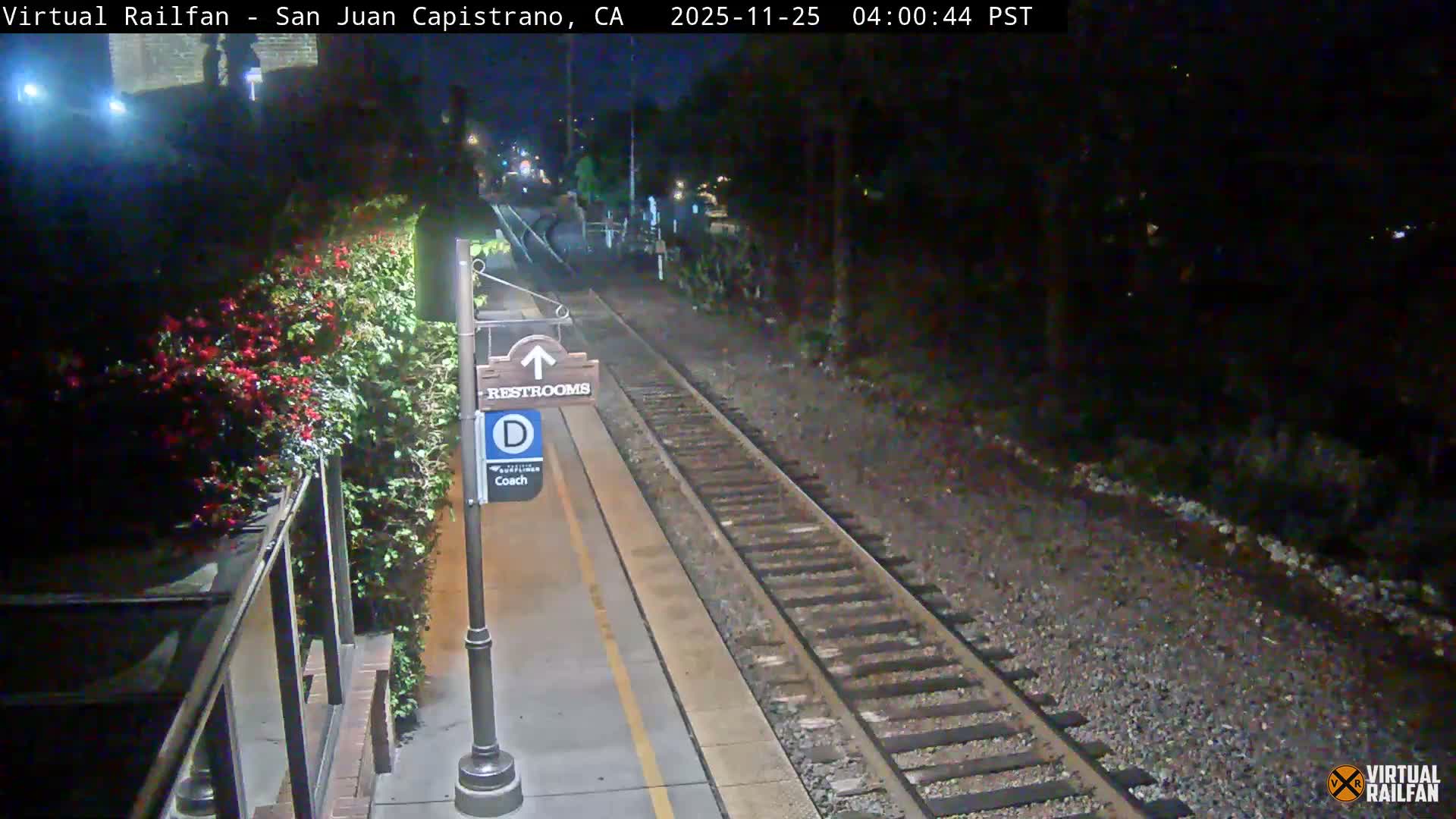 San Juan Capistrano Train Station Live Cam - San Juan Capistrano, Orange, California, USA