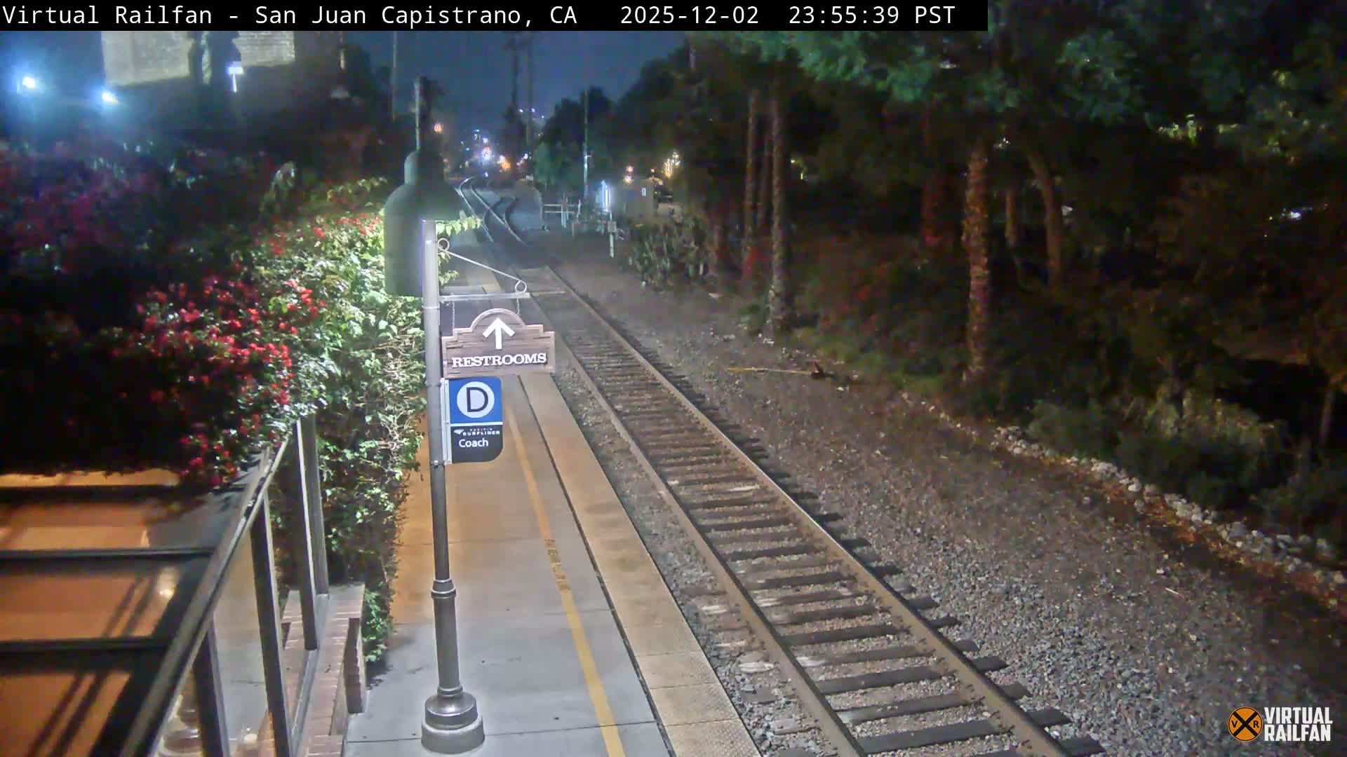 San Juan Capistrano Train Station Live Cam - San Juan Capistrano, Orange, California, USA