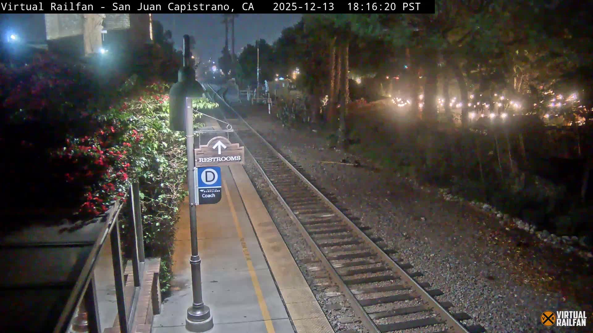 San Juan Capistrano Train Station Live Cam - San Juan Capistrano, Orange, California, USA