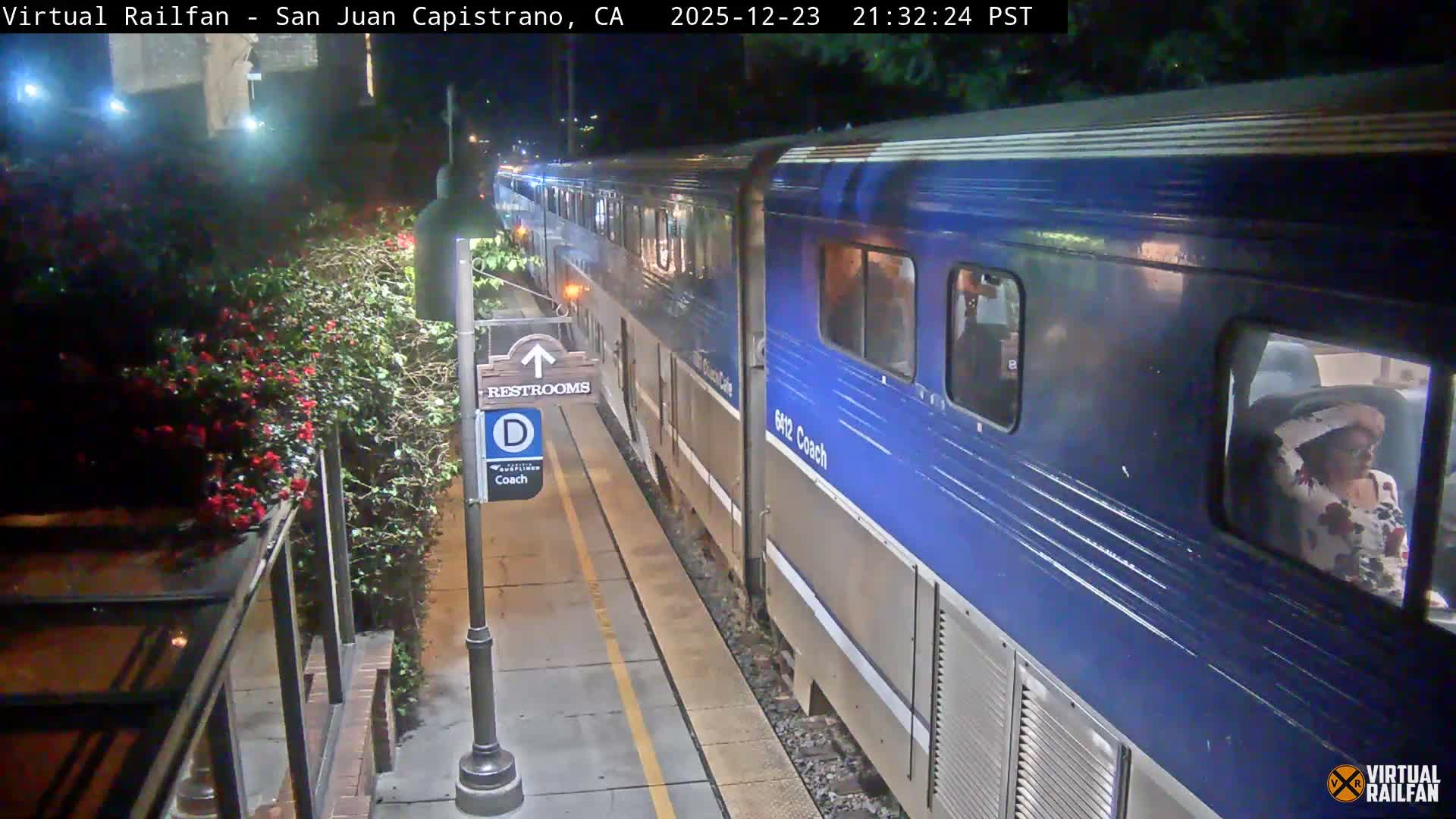 San Juan Capistrano Train Station Live Cam - San Juan Capistrano, Orange, California, USA