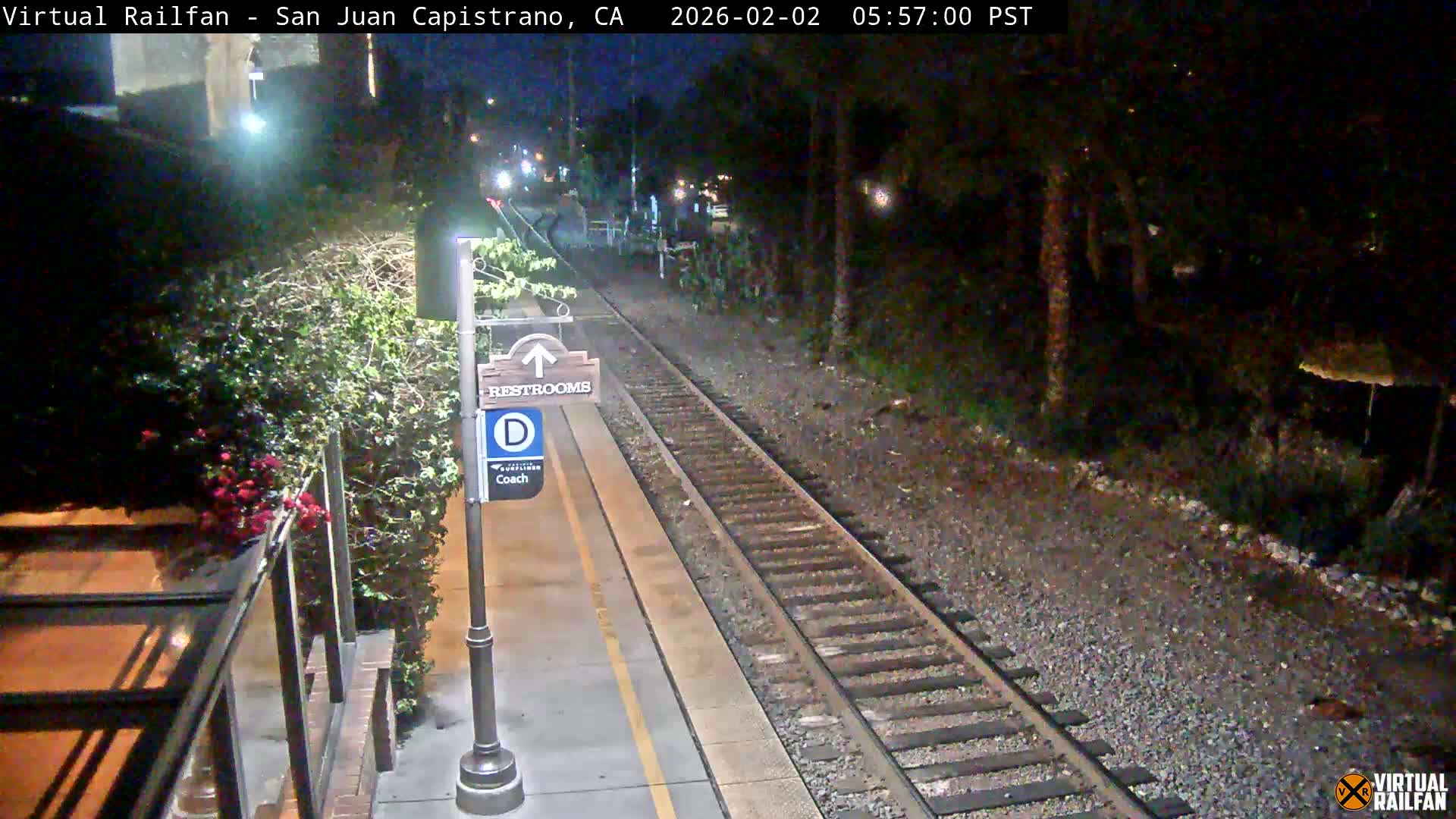 San Juan Capistrano Train Station Live Cam - San Juan Capistrano, Orange, California, USA