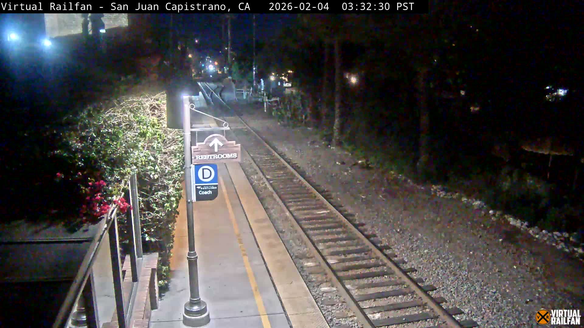 San Juan Capistrano Train Station Live Cam - San Juan Capistrano, Orange, California, USA