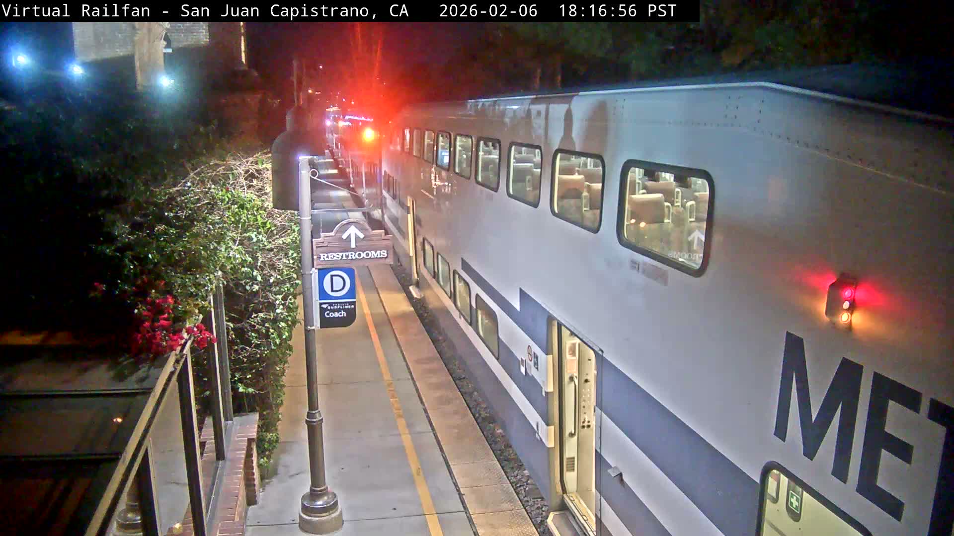 San Juan Capistrano Train Station Live Cam - San Juan Capistrano, Orange, California, USA