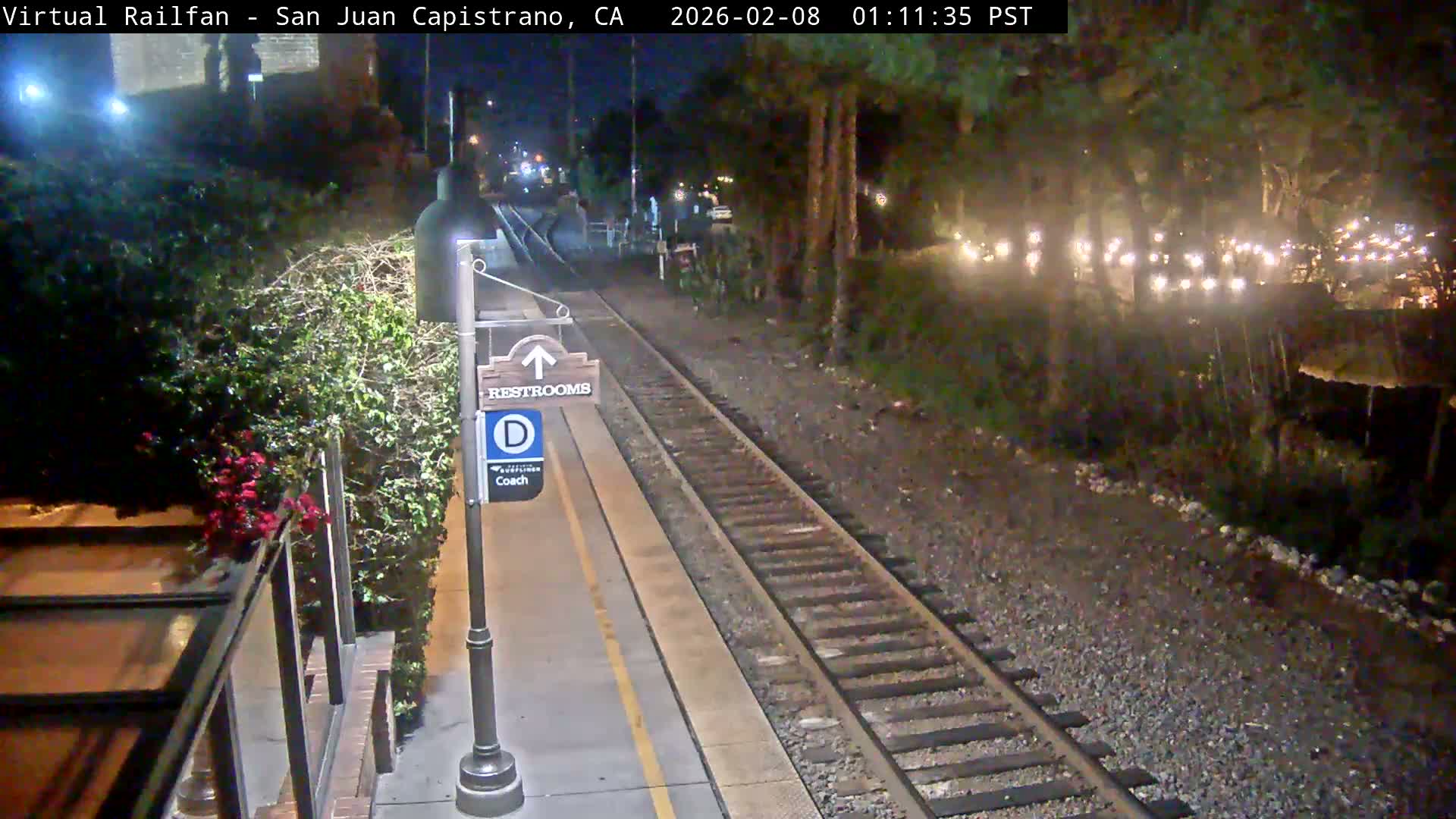 San Juan Capistrano Train Station Live Cam - San Juan Capistrano, Orange, California, USA