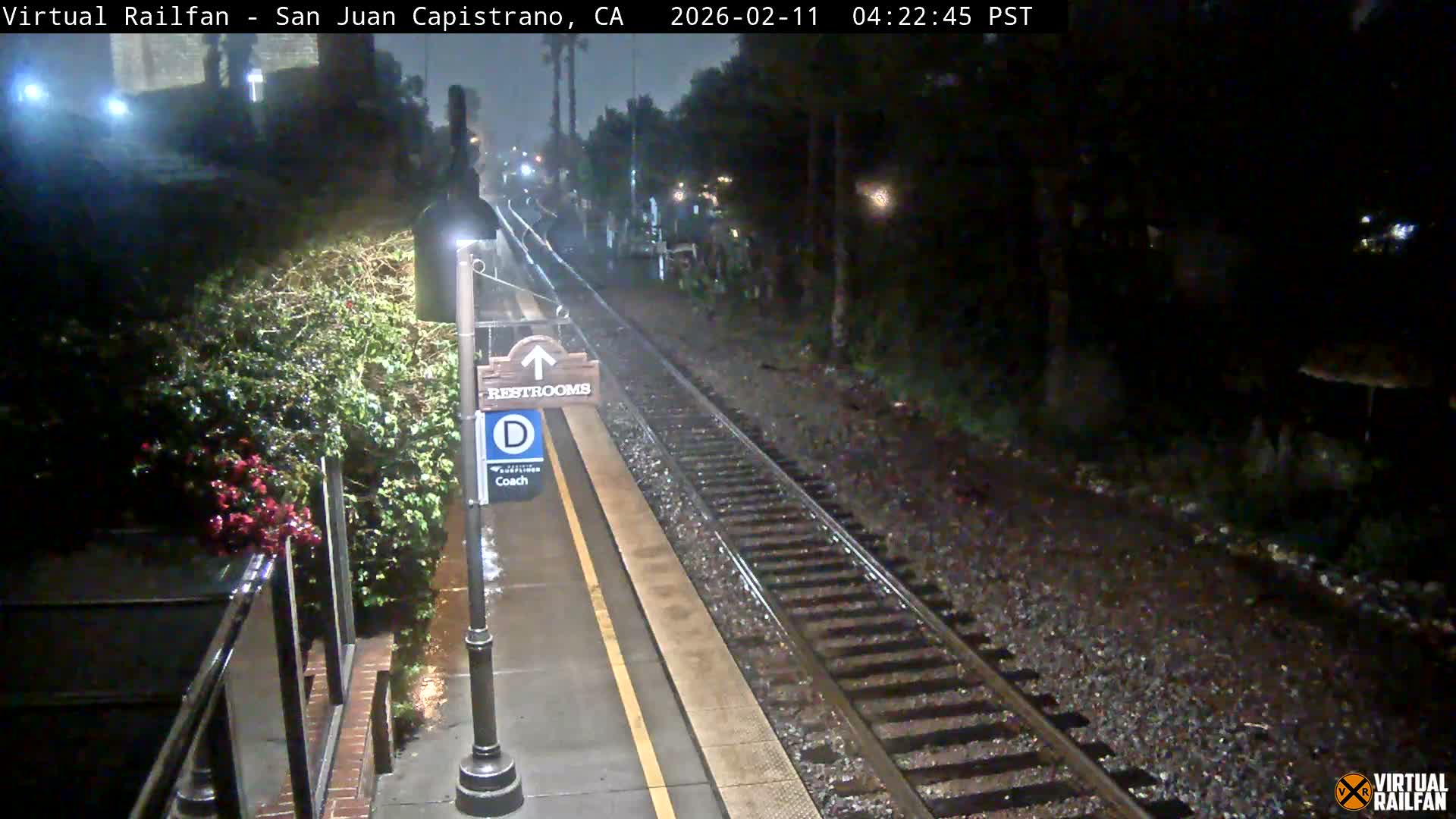 San Juan Capistrano Train Station Live Cam - San Juan Capistrano, Orange, California, USA