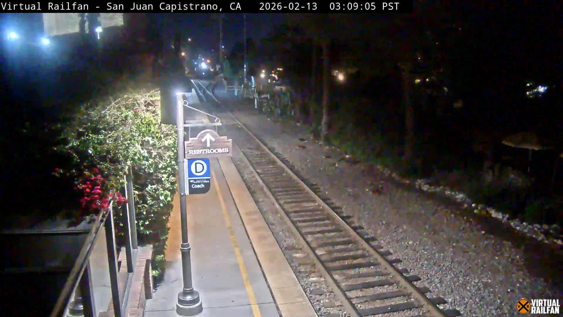 San Juan Capistrano Train Station Live Cam - San Juan Capistrano, Orange, California, USA